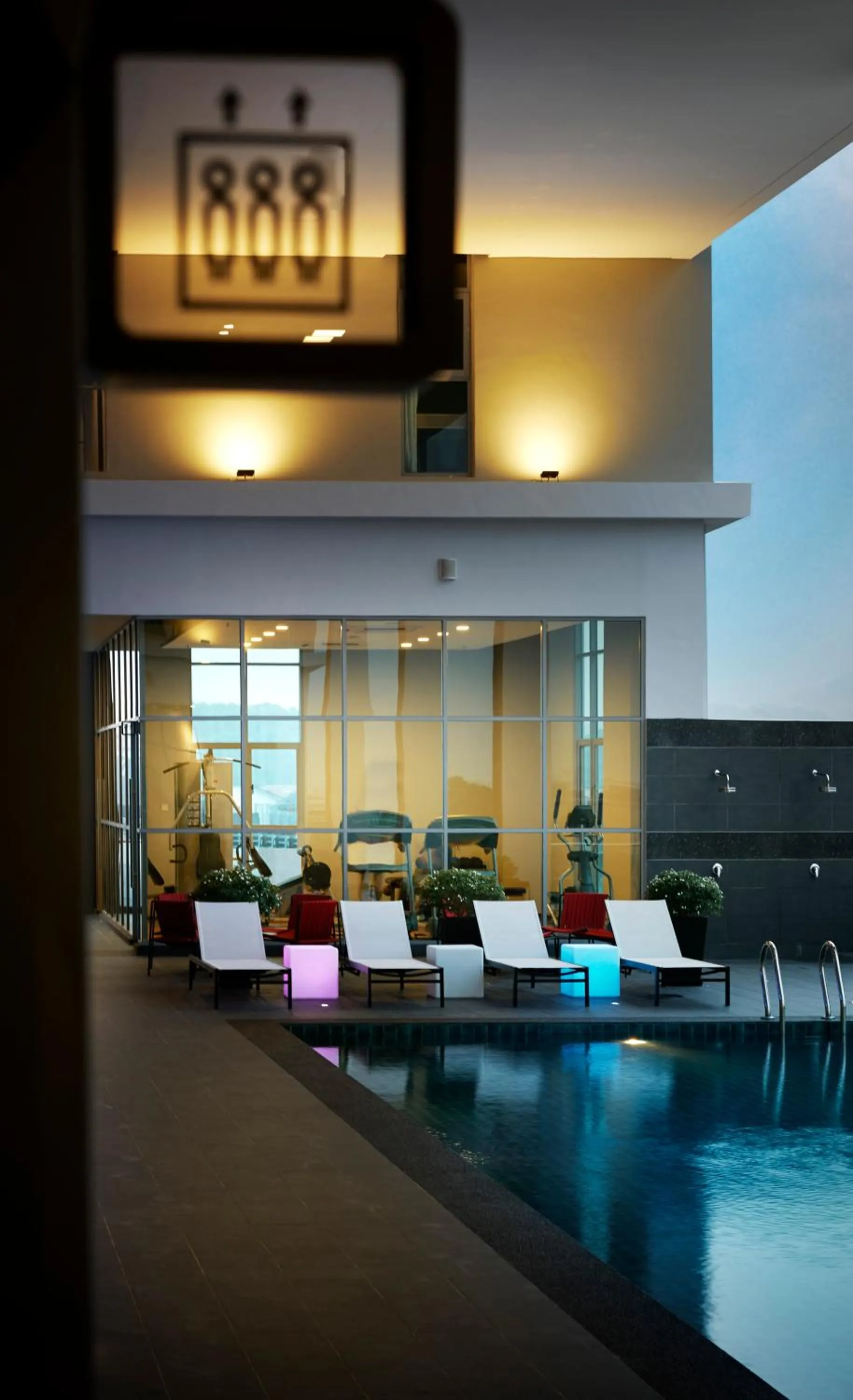 Swimming pool in KIP Hotel