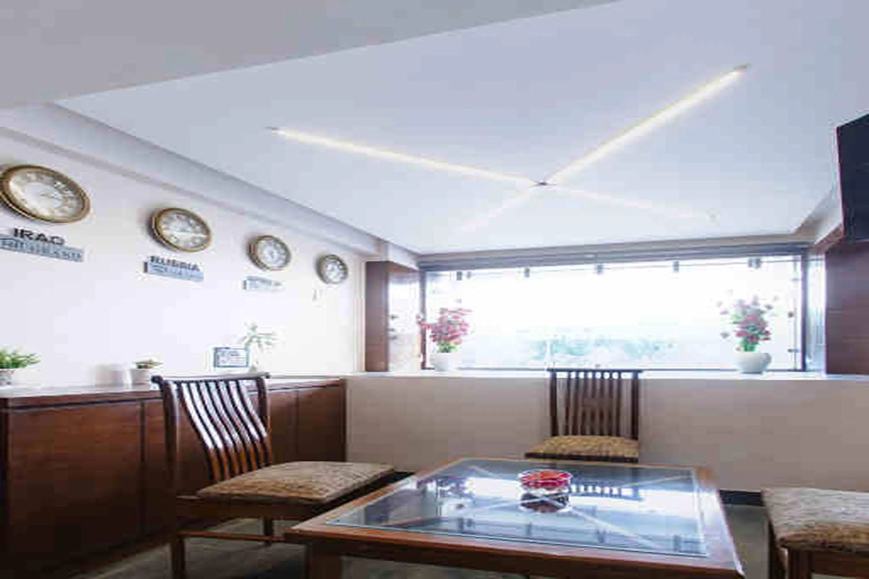 Seating area in HR Grand Hotel