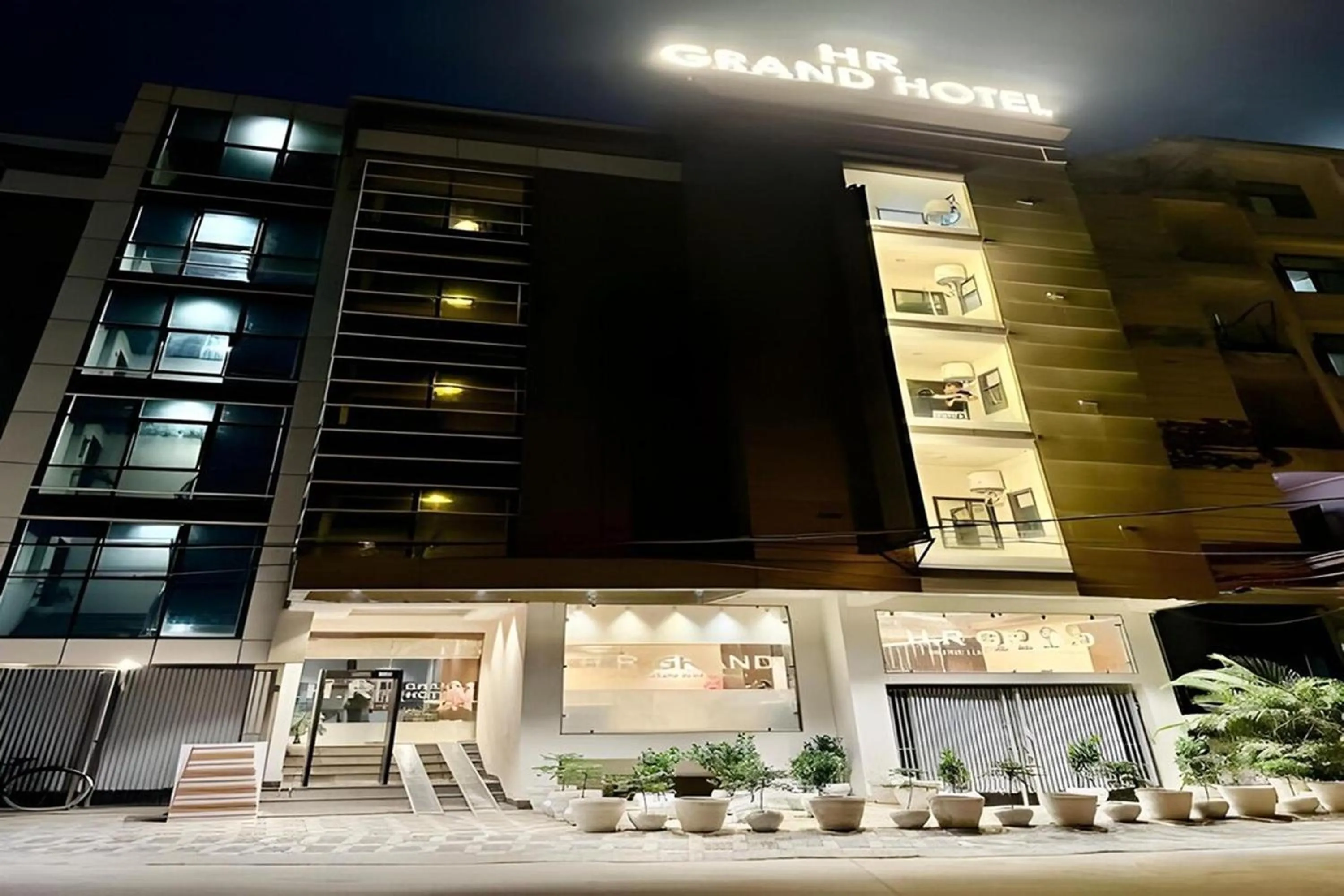 Property building in HR Grand Hotel