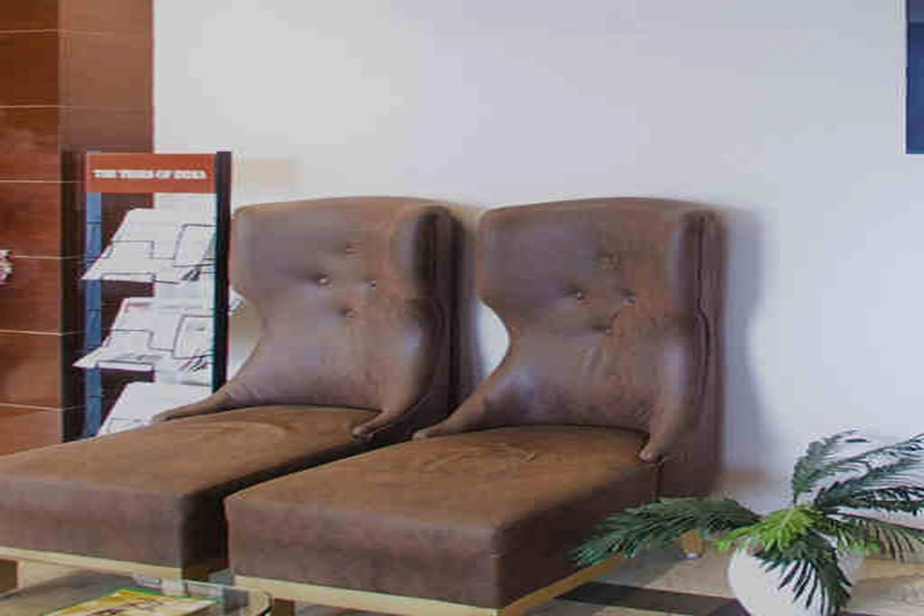 Seating area in HR Grand Hotel