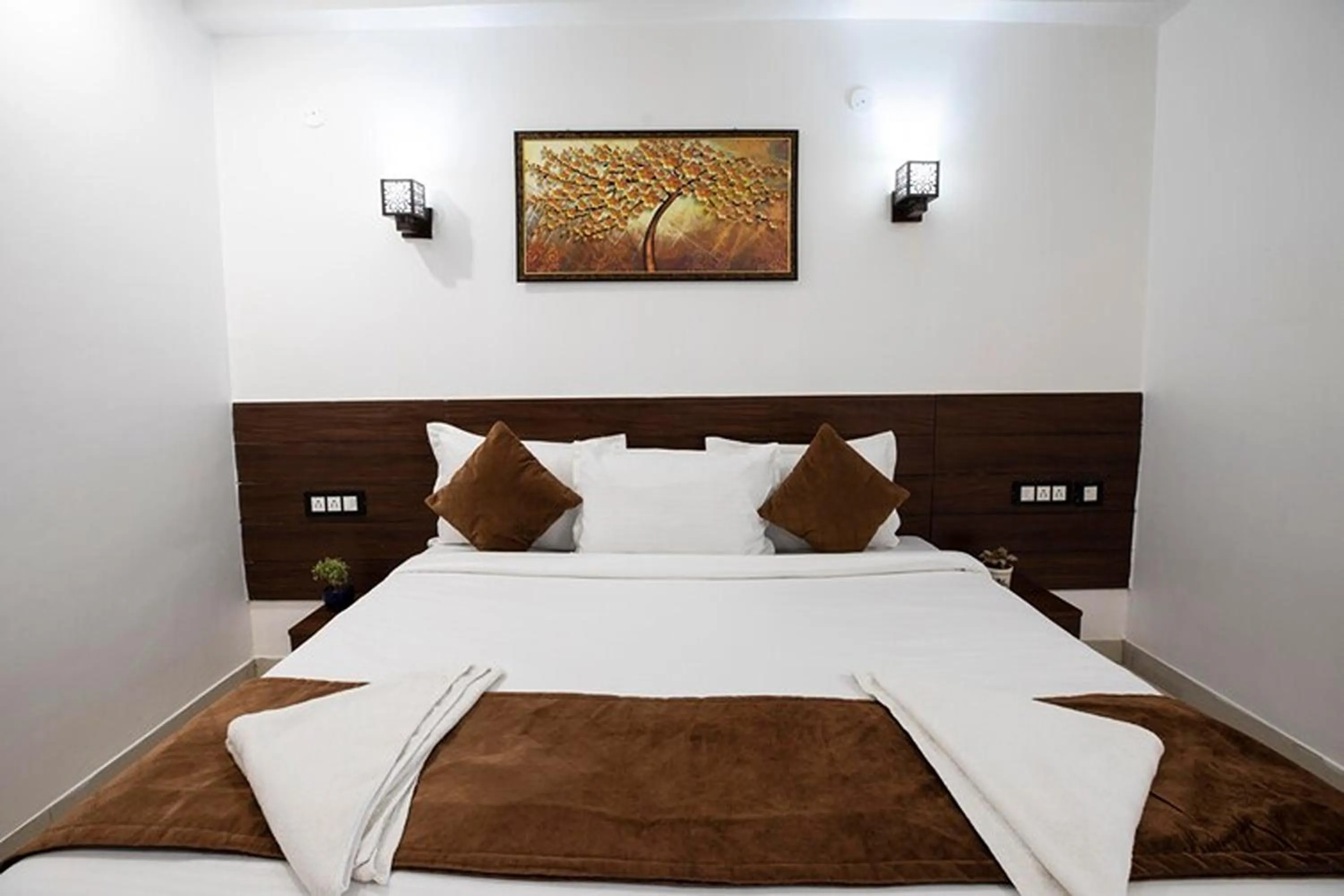 Bed in HR Grand Hotel