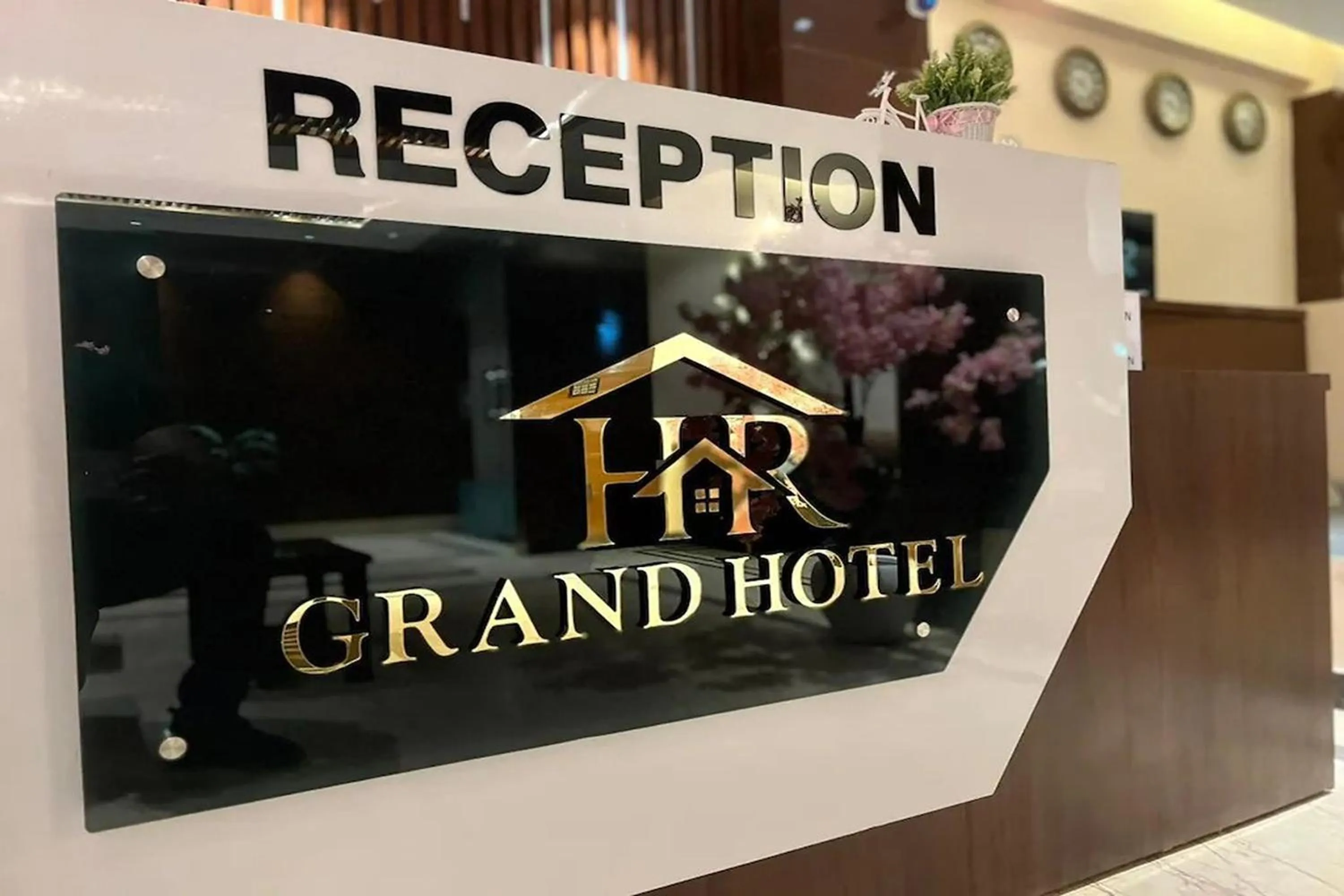 Lobby or reception in HR Grand Hotel