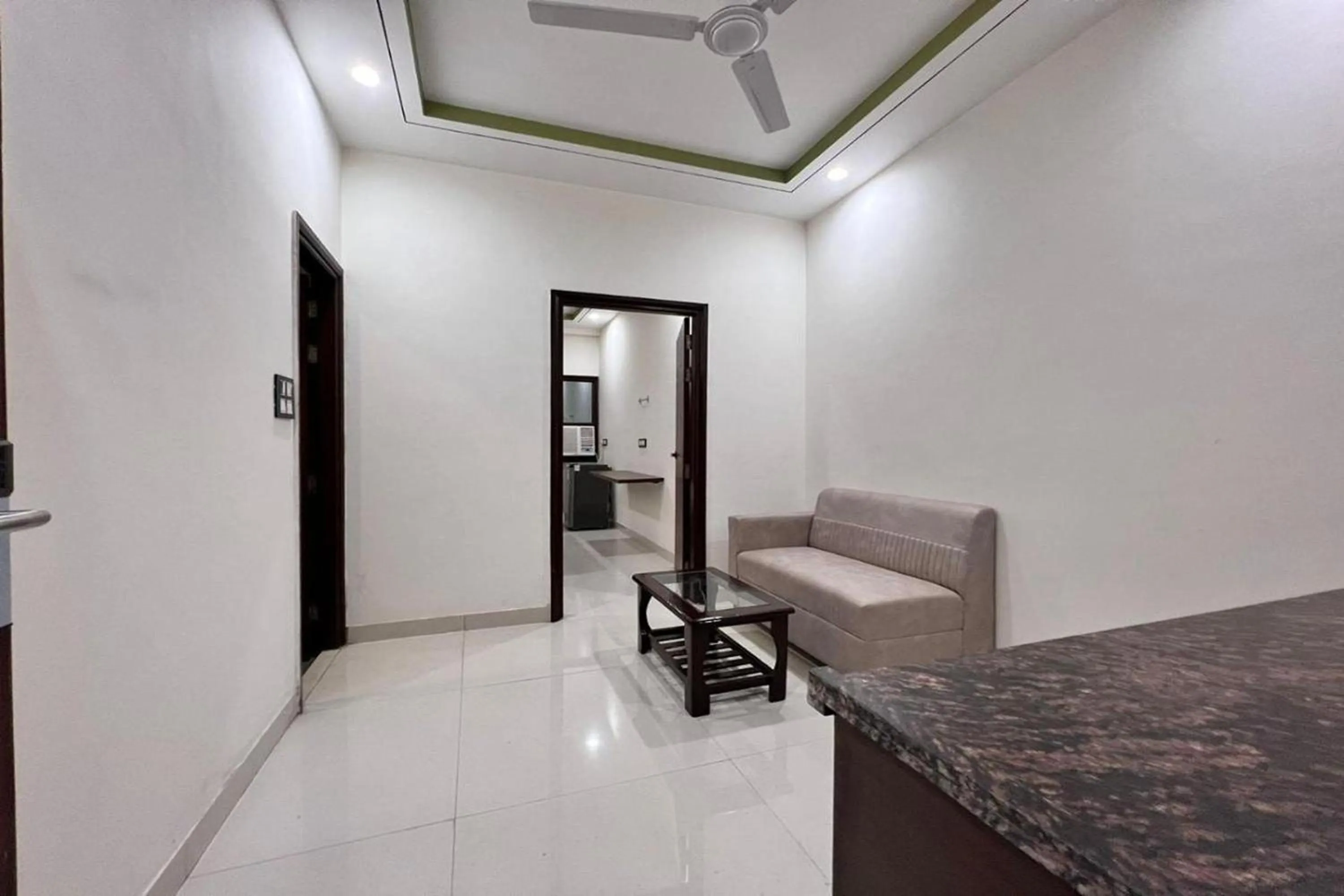 Seating area in HR Grand Hotel