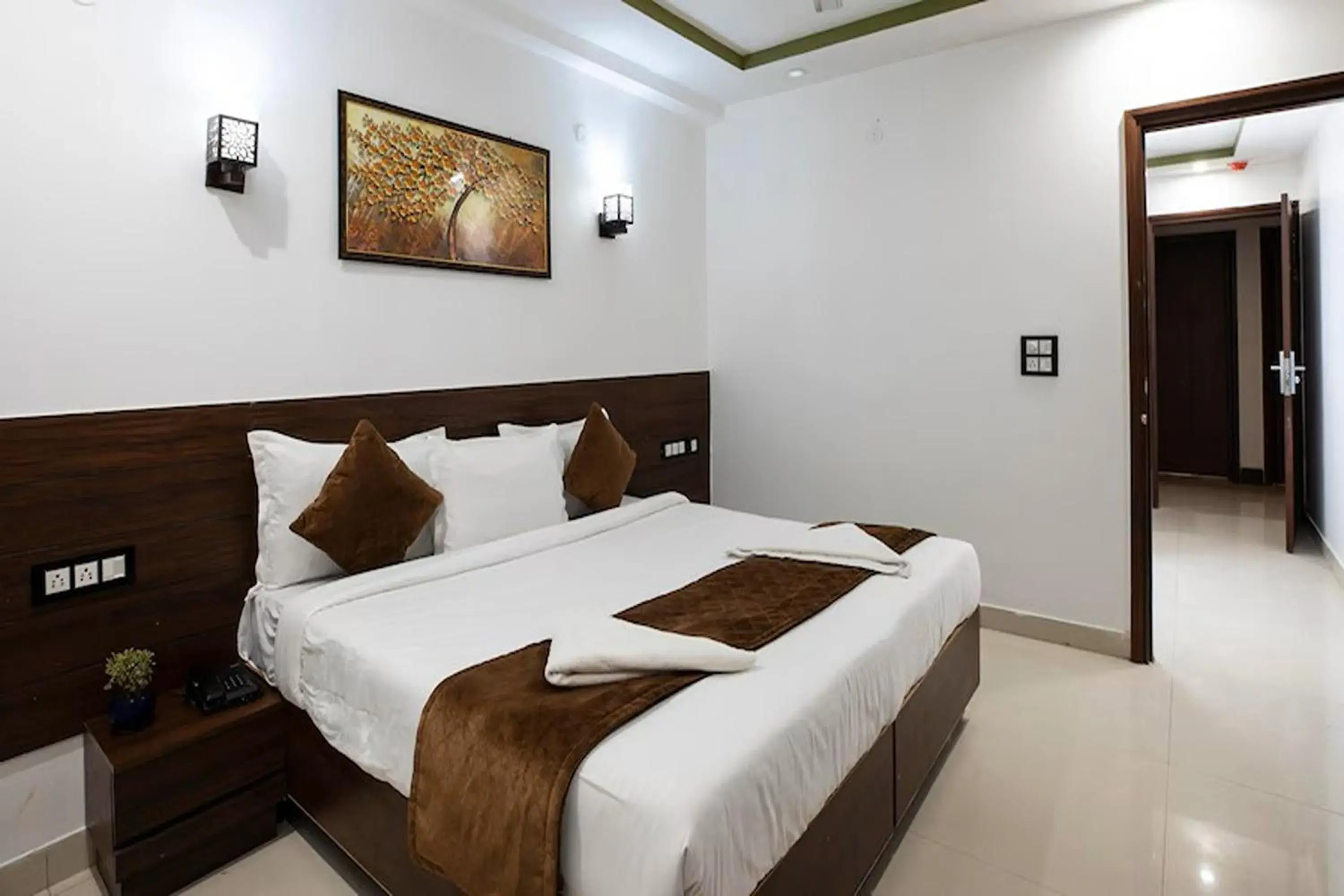 Bed in HR Grand Hotel Bed in HR Grand Hotel