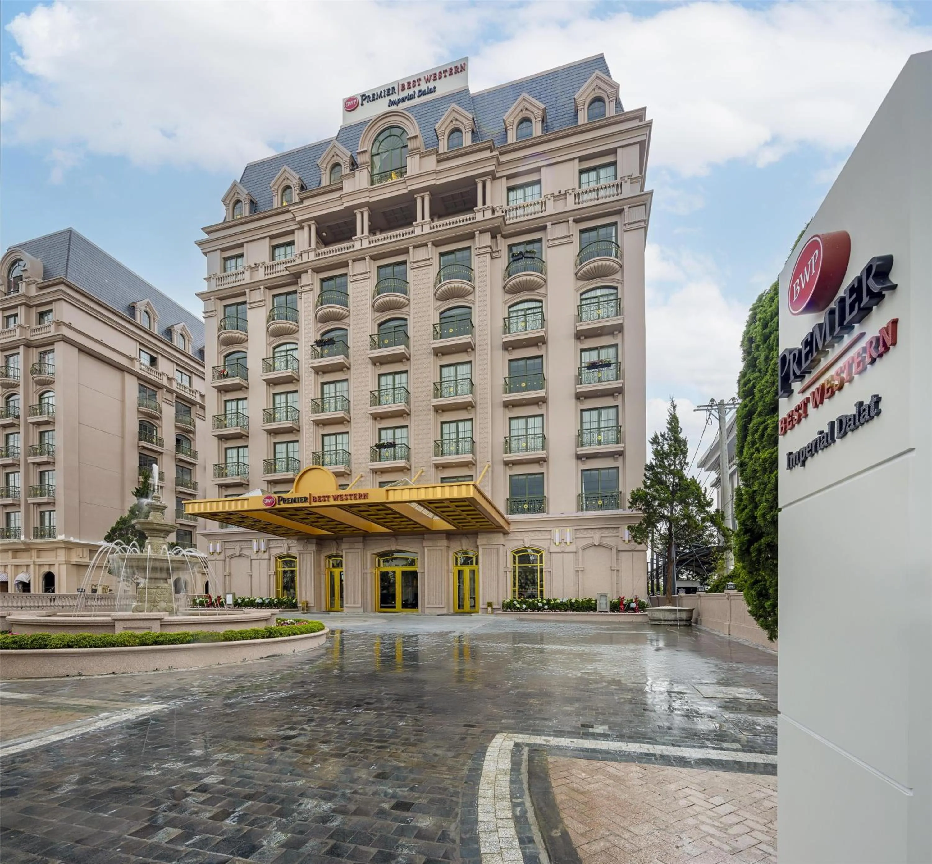 Property building in Best Western Premier Imperial Dalat