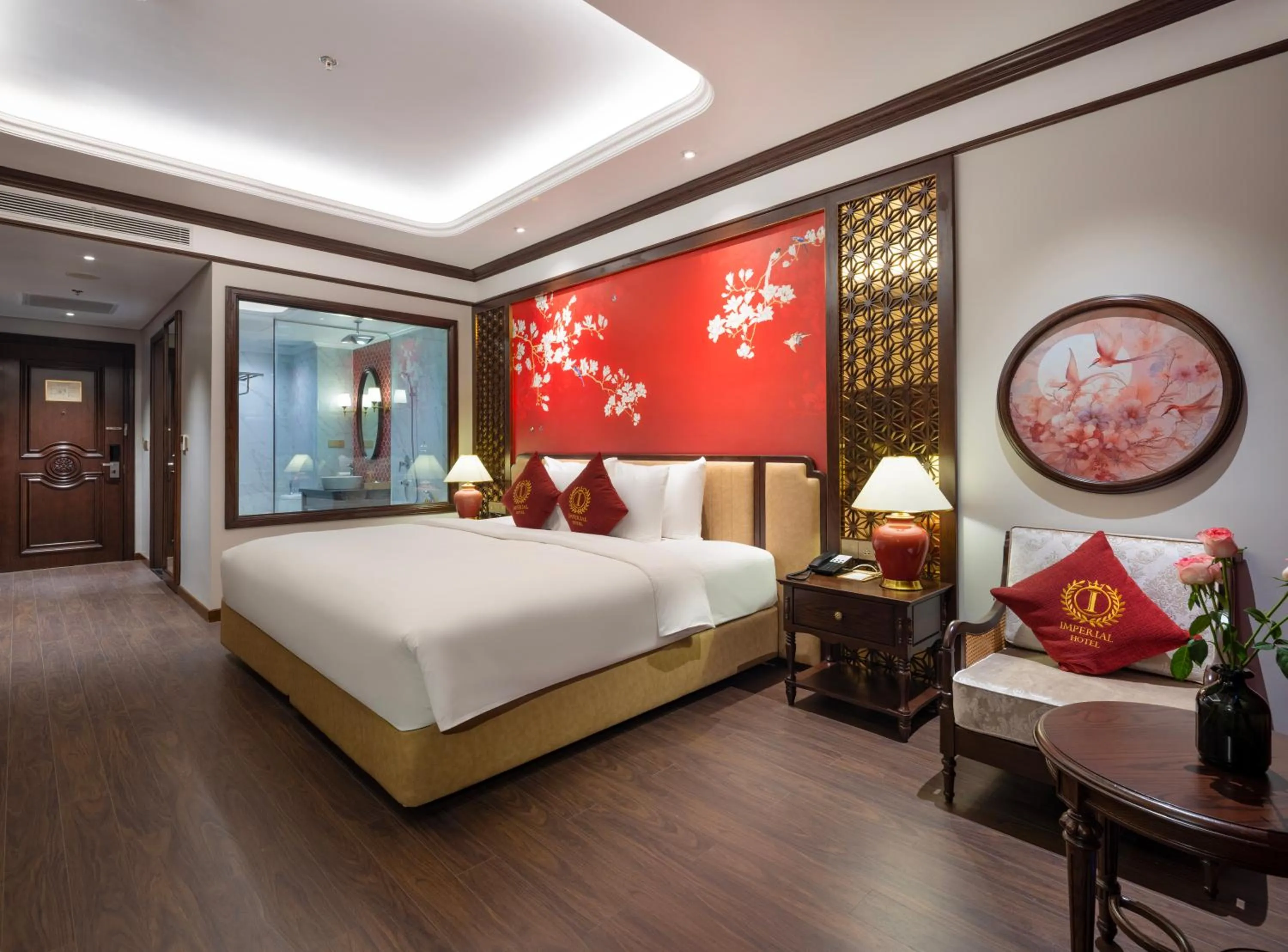 Bed in Best Western Premier Imperial Dalat