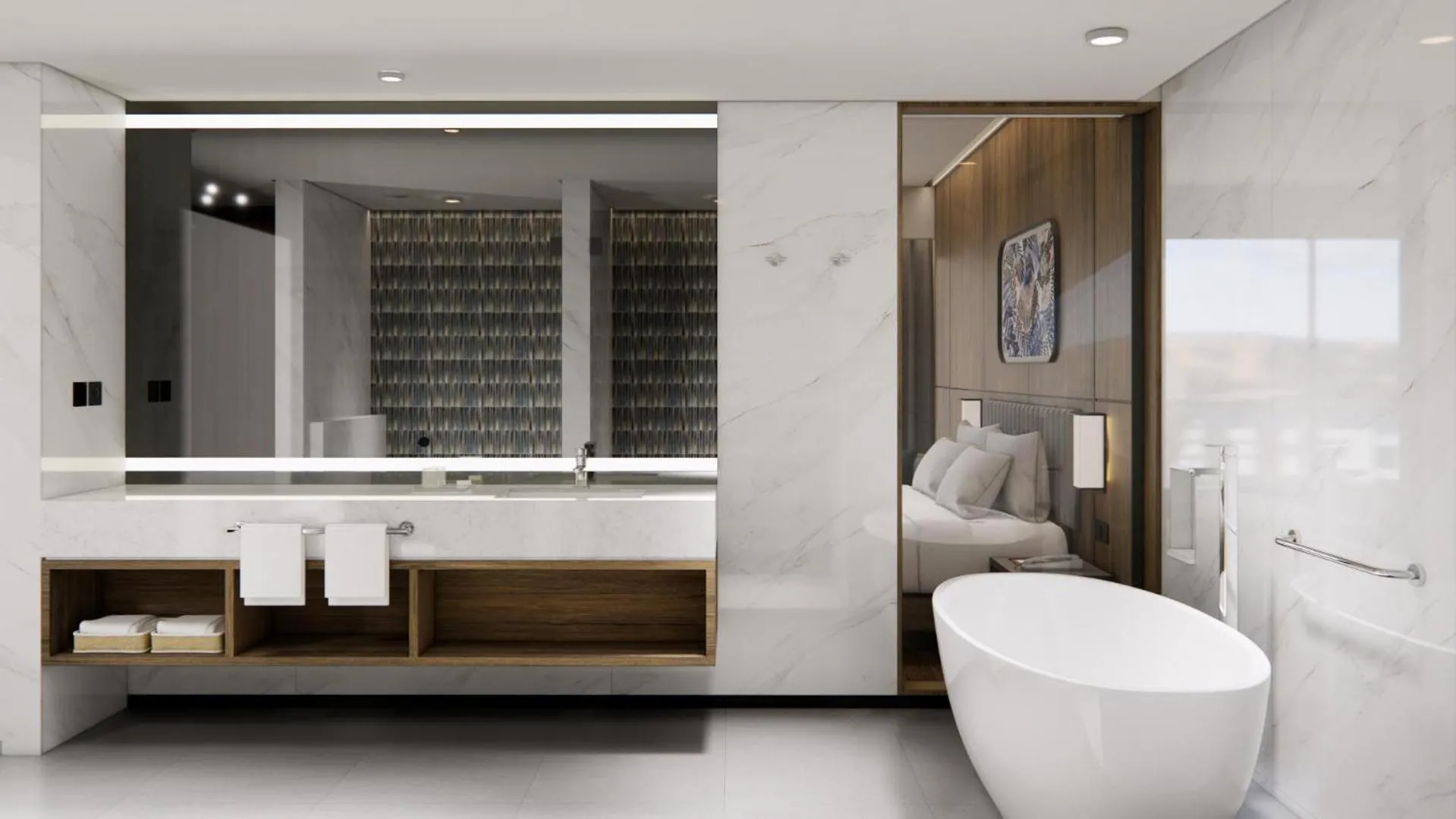 Bathroom in Oakwood Yogyakarta