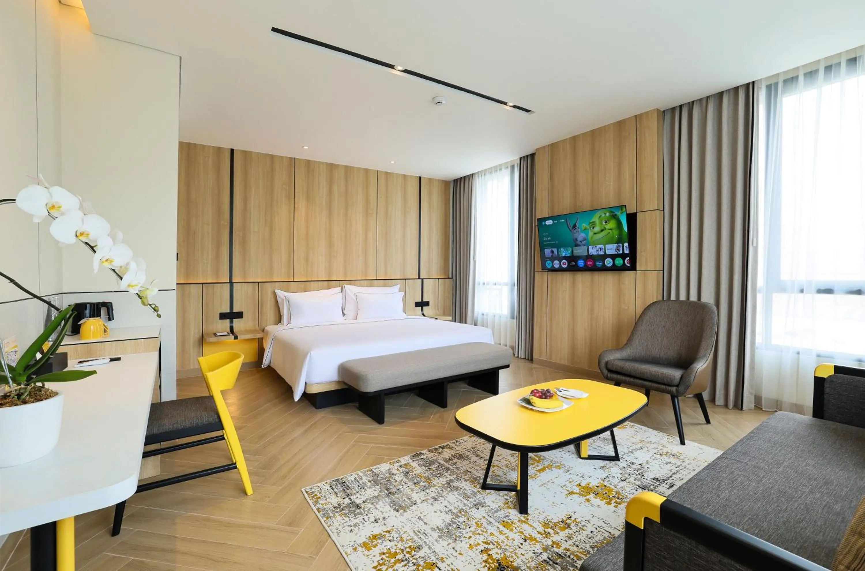 Bedroom, Bed in Kampi Hotel Sunter