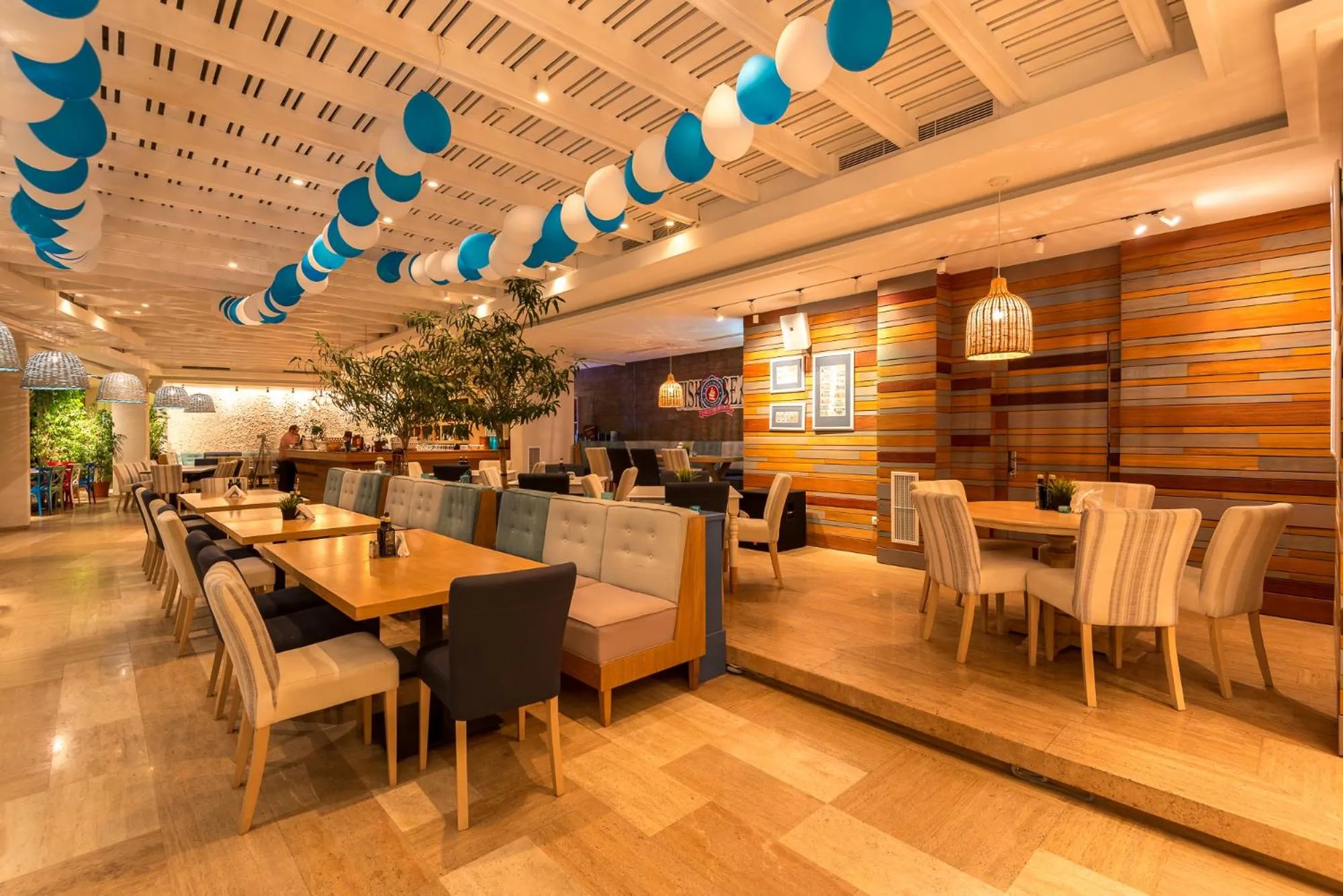 Decorative detail in Hotel Tyulenovo