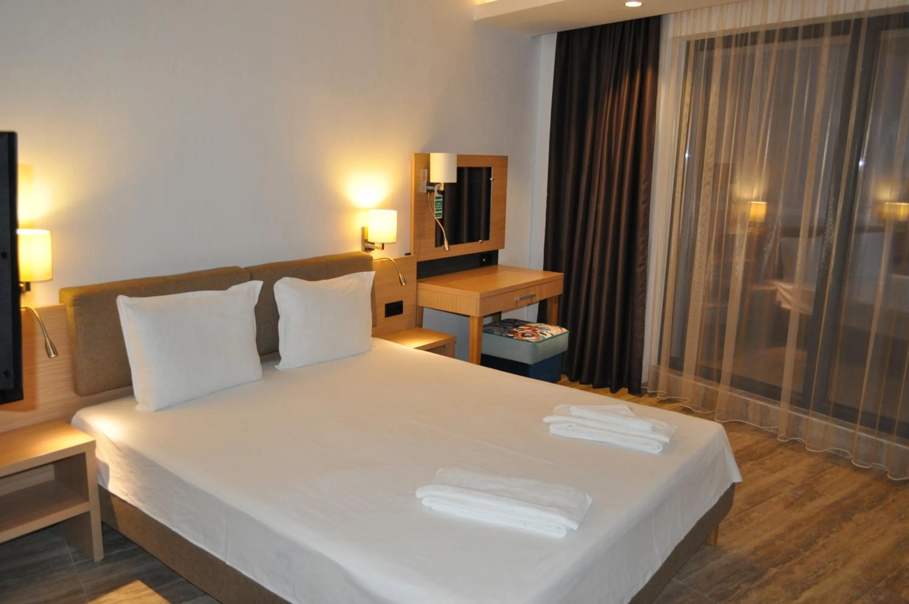 Bed in Hotel Tyulenovo