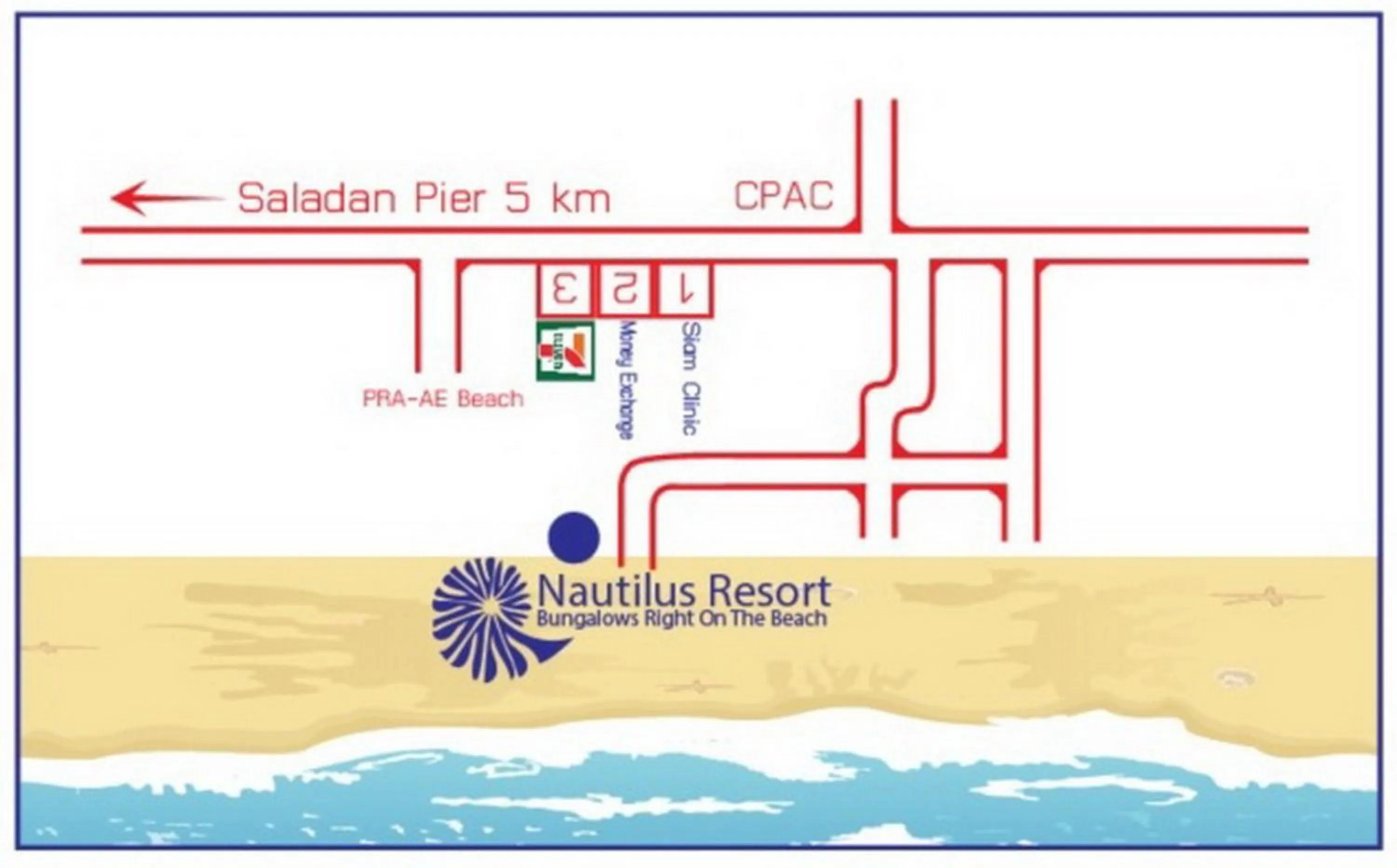 Facade/entrance in Nautilus Right on the Beach - Adult Only - SHA Extra Plus