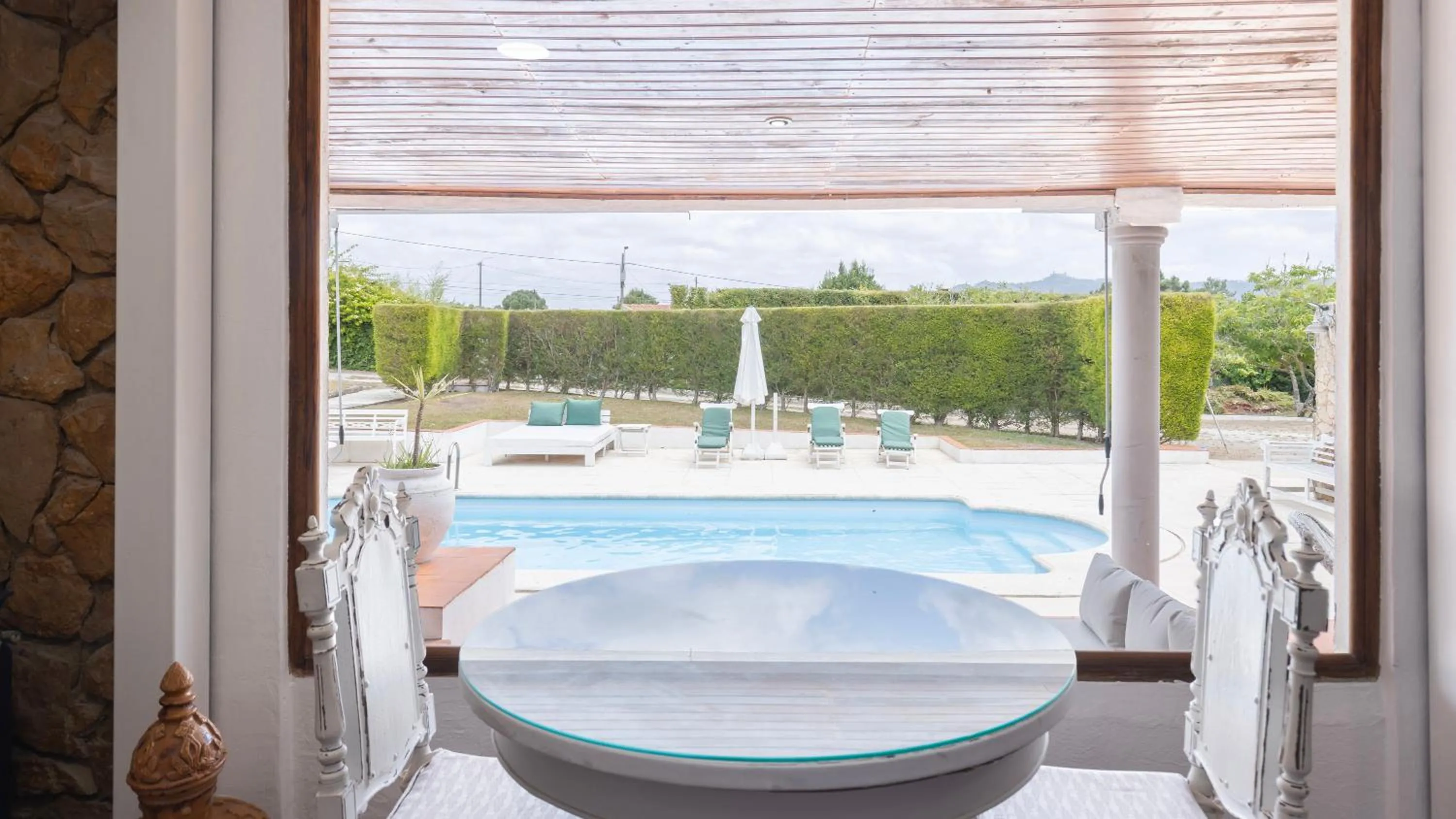 Pool view in Vinha da Quinta