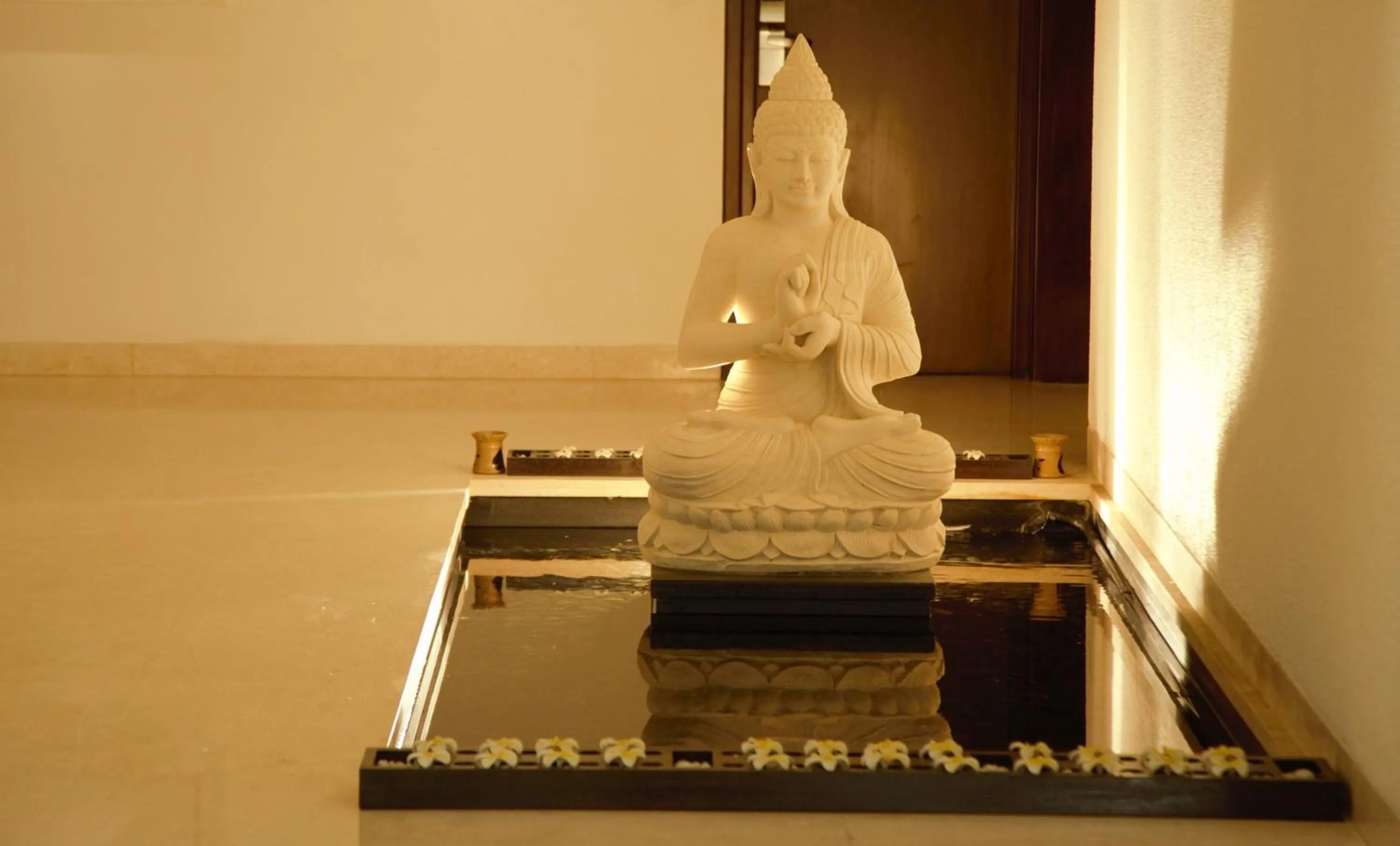 Decorative detail in Temple Tree Hotel