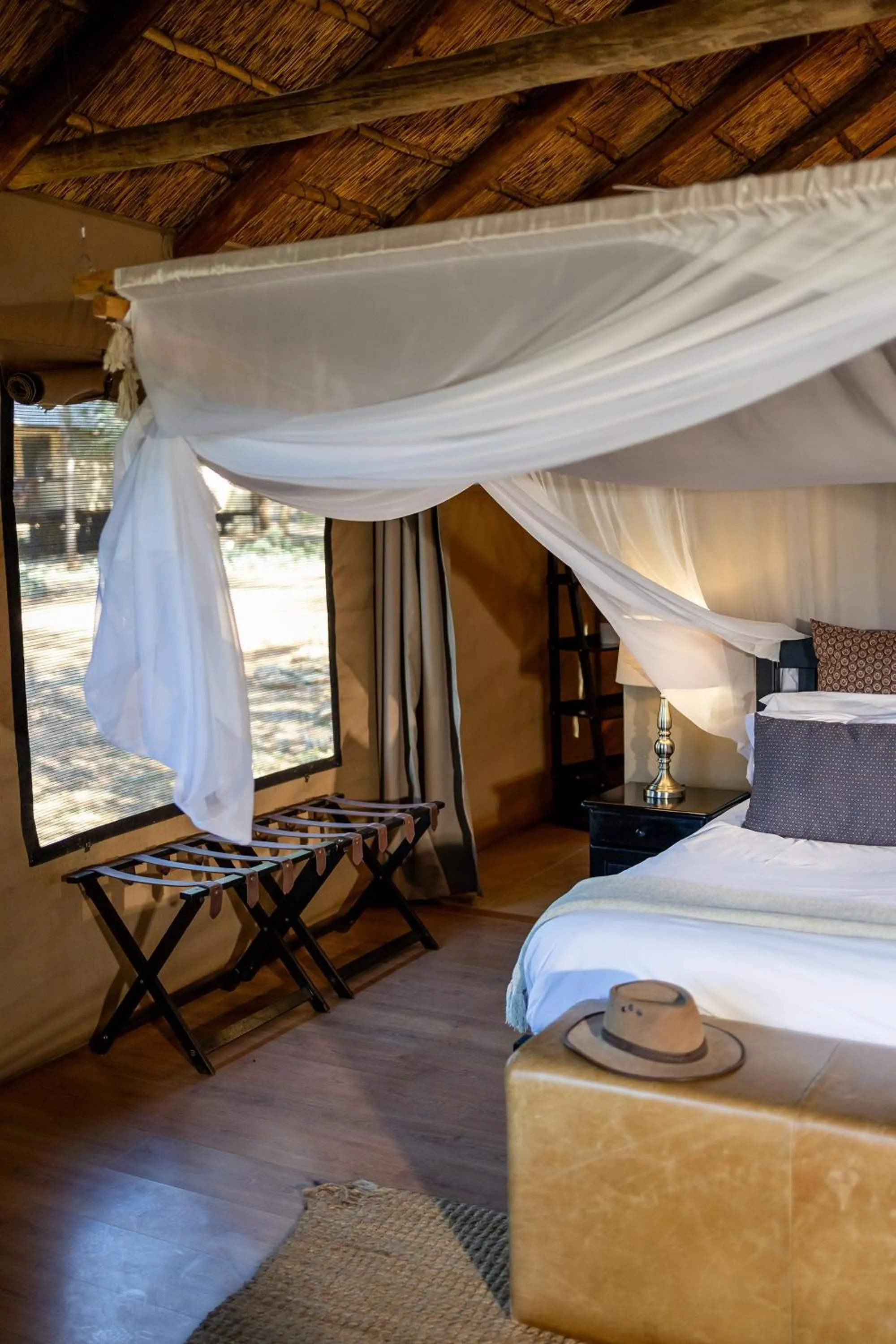 Bed in Karongwe - Chisomo Safari Camp