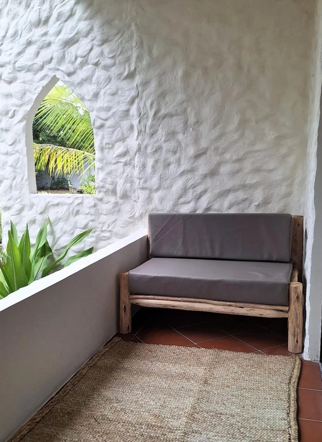 Garden view in Kipepeo Beach and Village