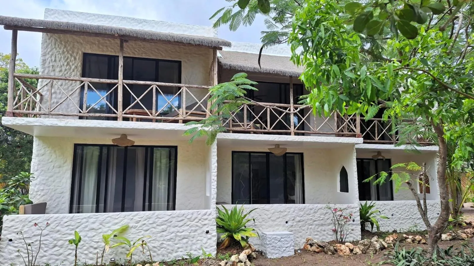 Balcony/Terrace in Kipepeo Beach and Village