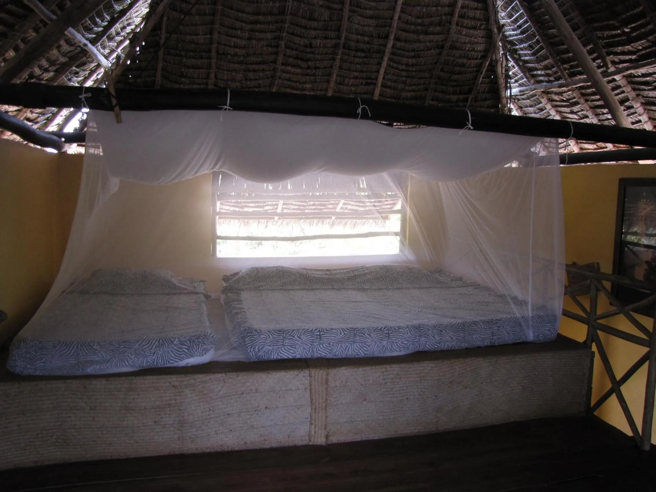 Bedroom, Bed in Kipepeo Beach and Village