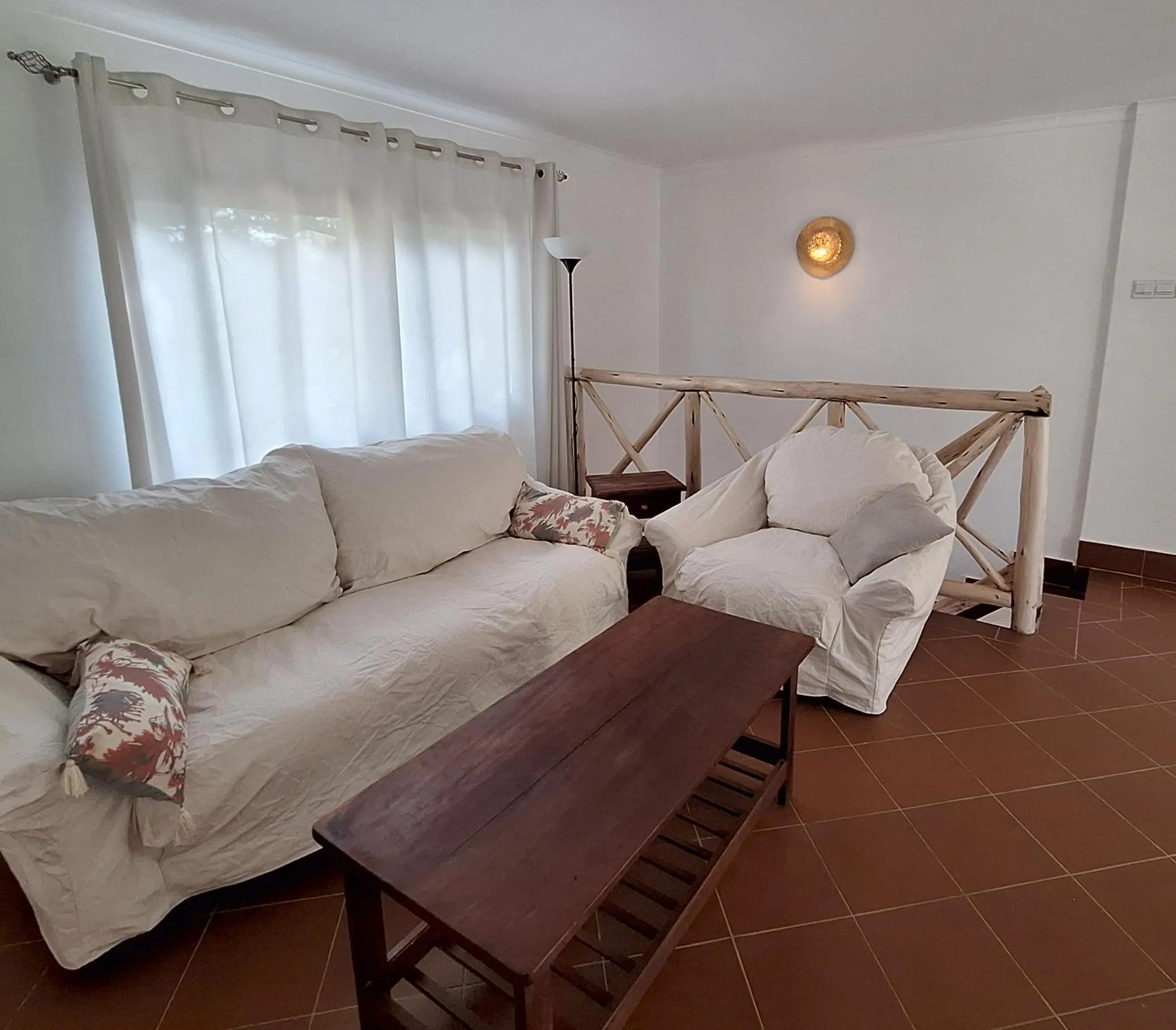 Living room in Kipepeo Beach and Village