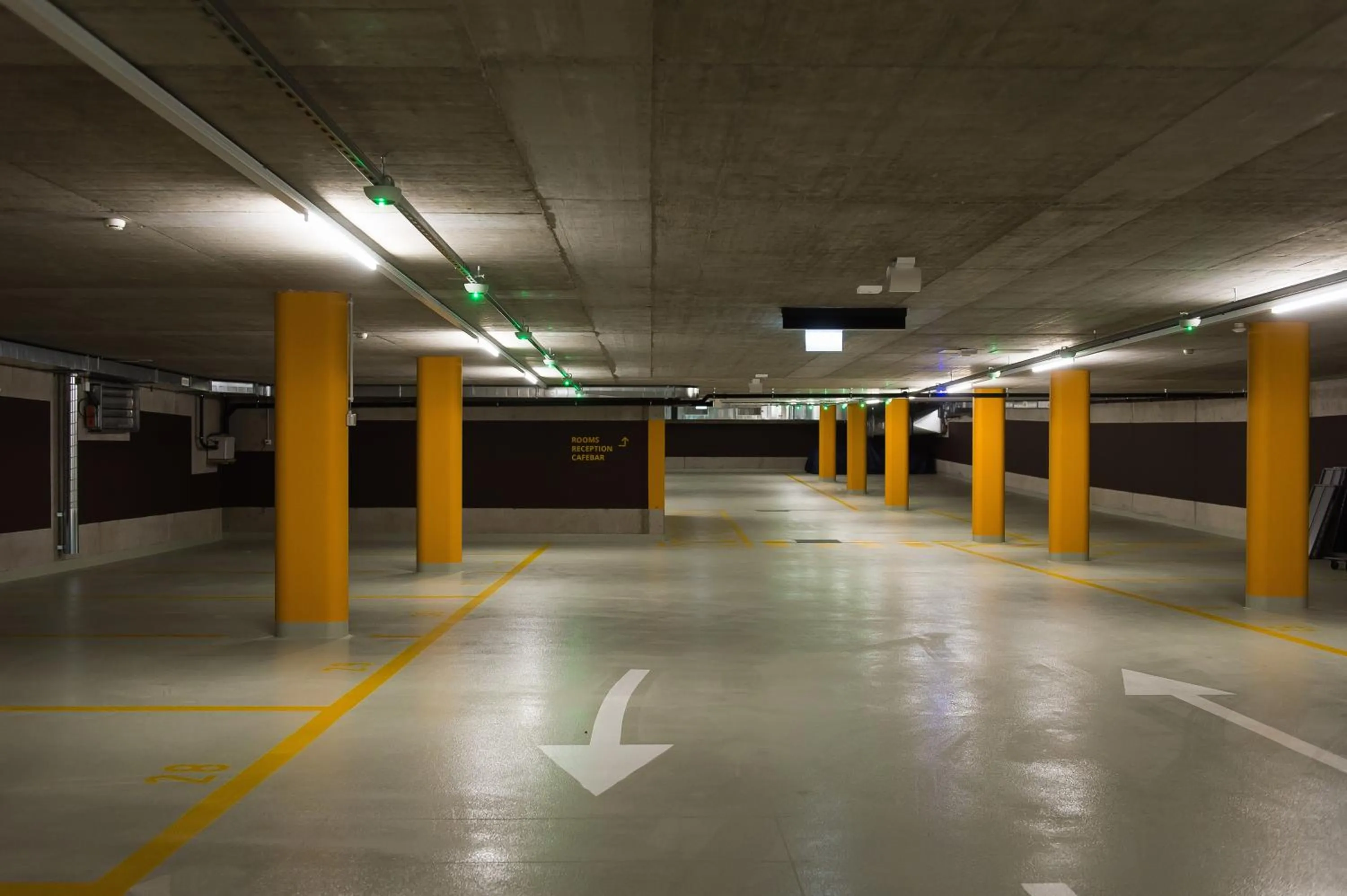 Property building in Hotel one66 (free parking garage)