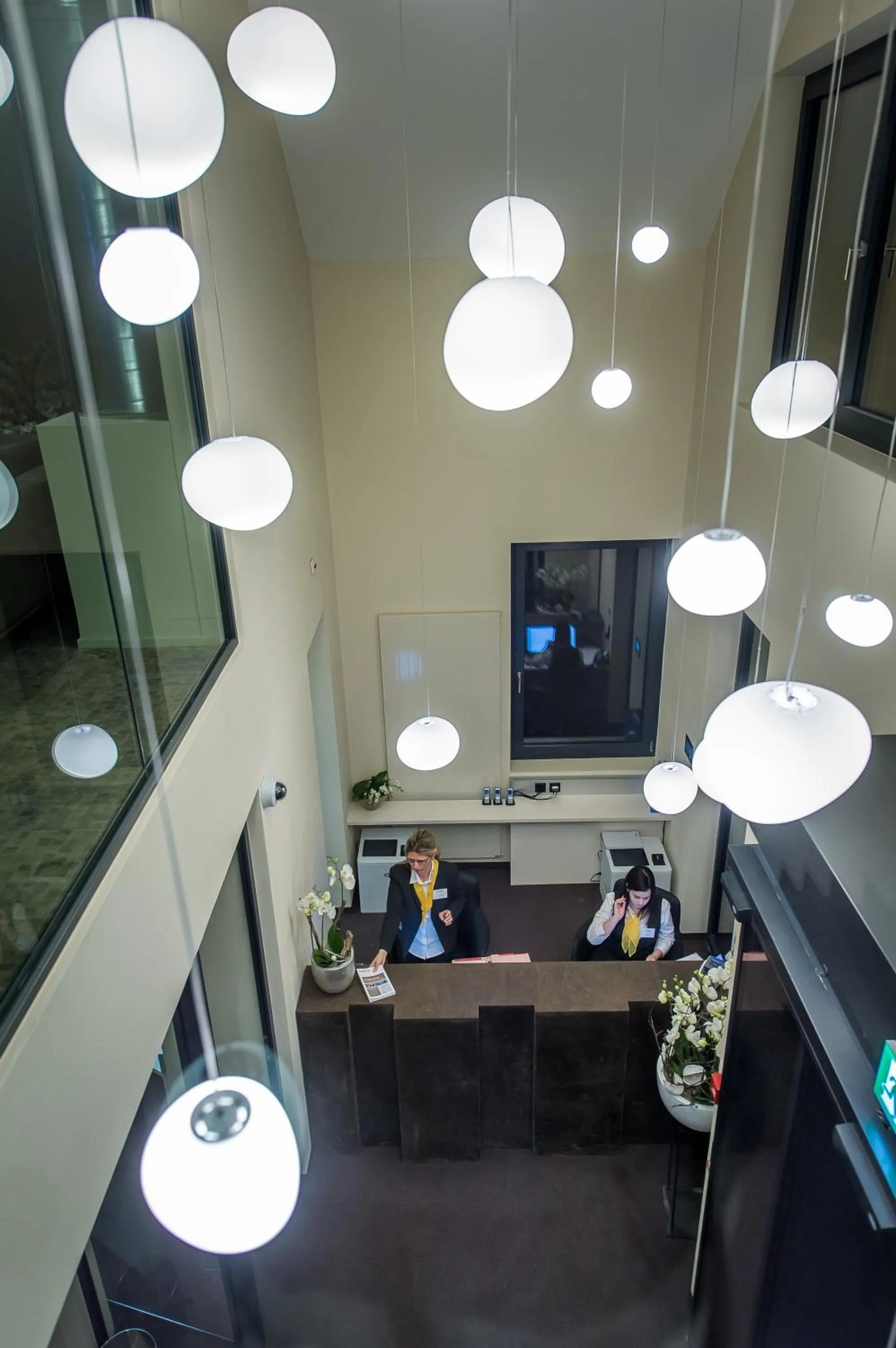 Lobby or reception in Hotel one66 (free parking garage)