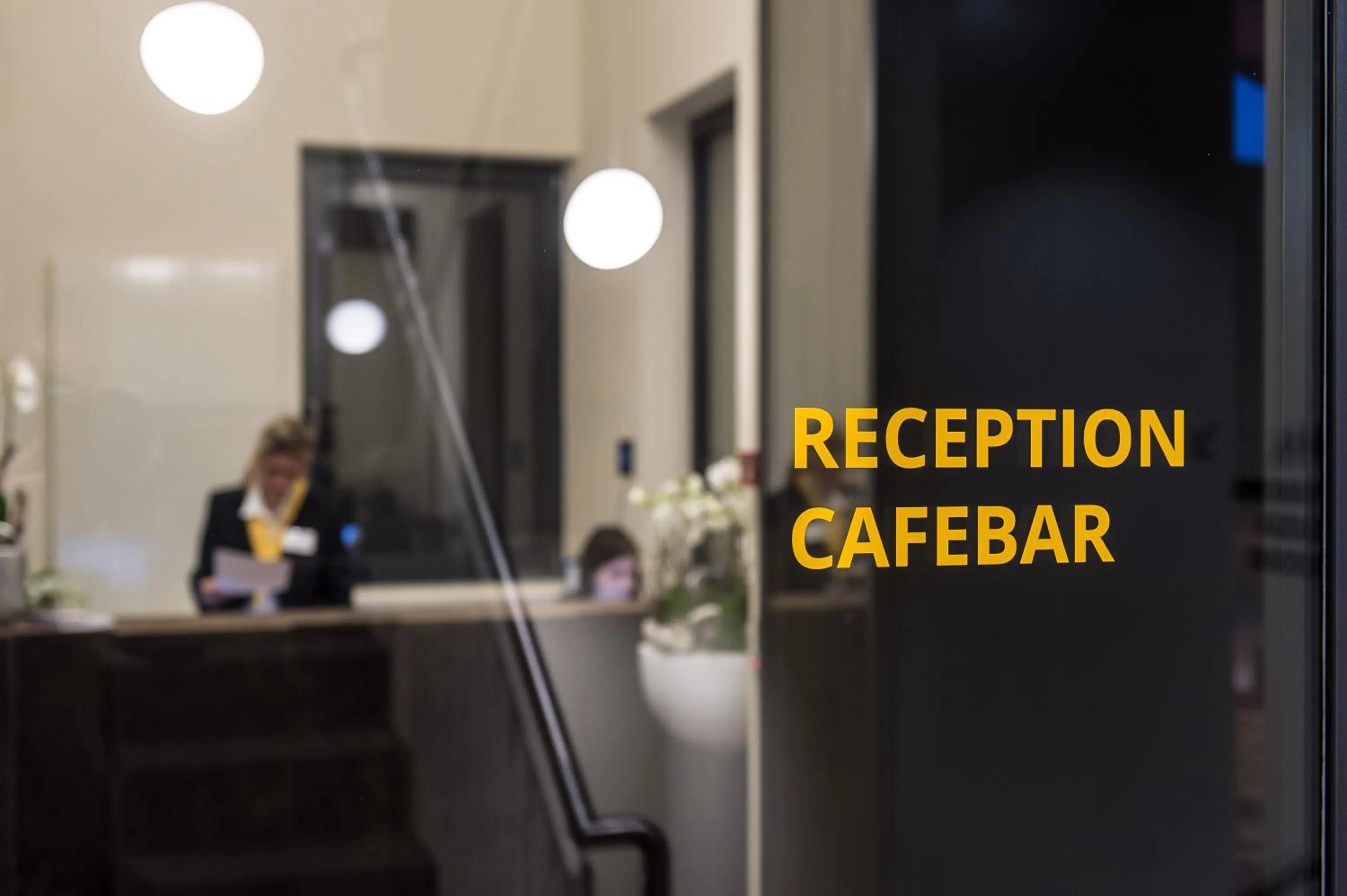 Lobby or reception in Hotel one66 (free parking garage)