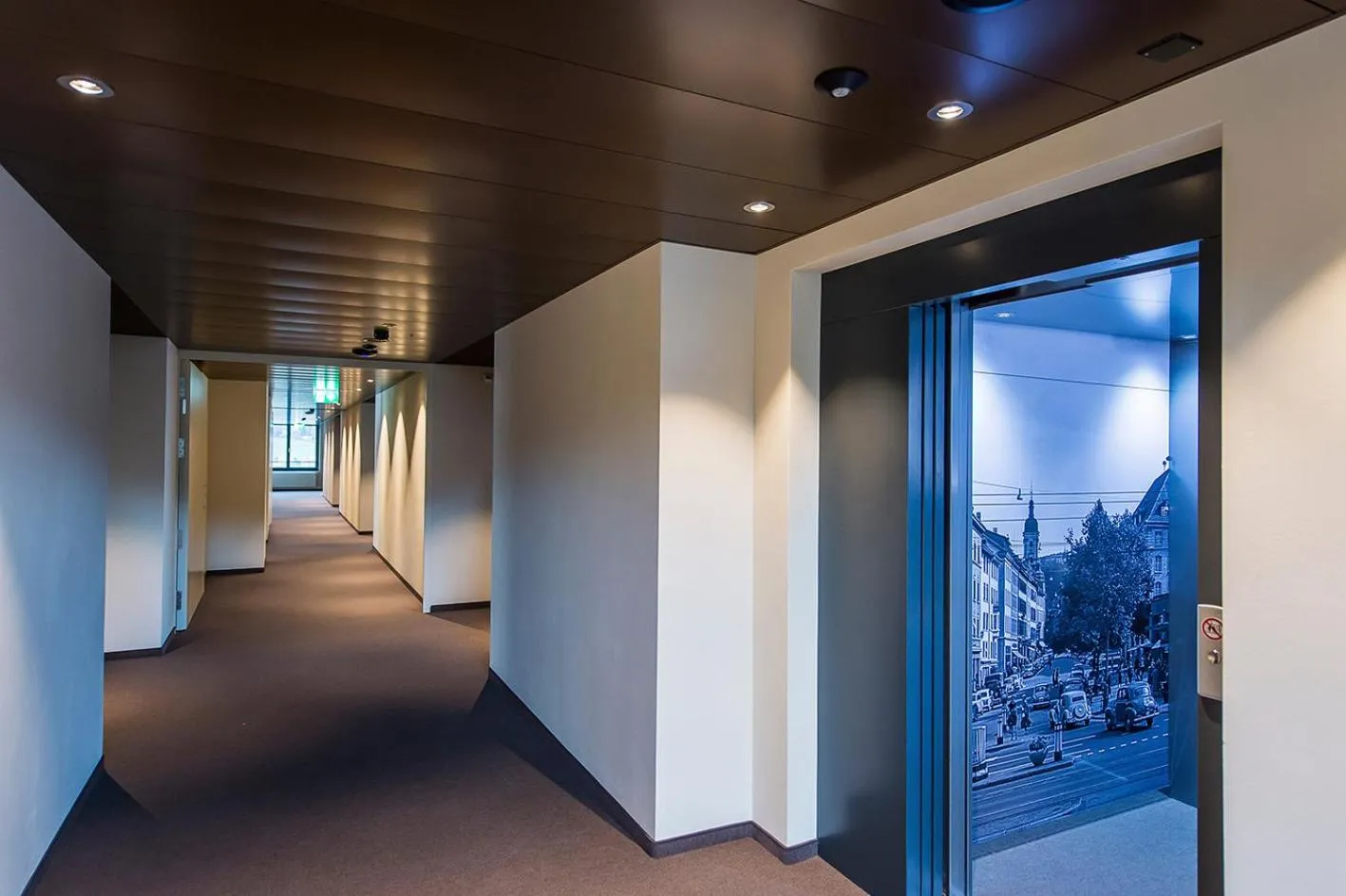 Property building in Hotel one66 (free parking garage)