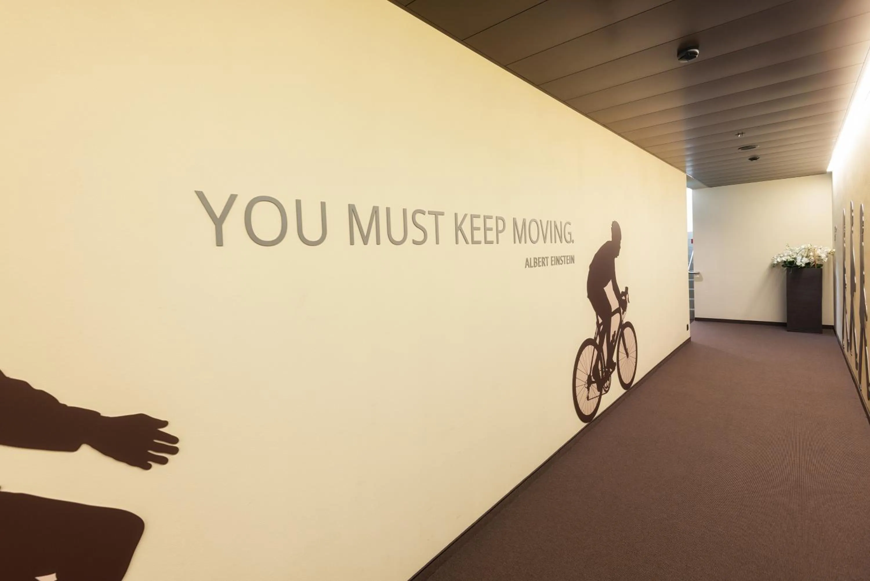 Decorative detail in Hotel one66 (free parking garage)