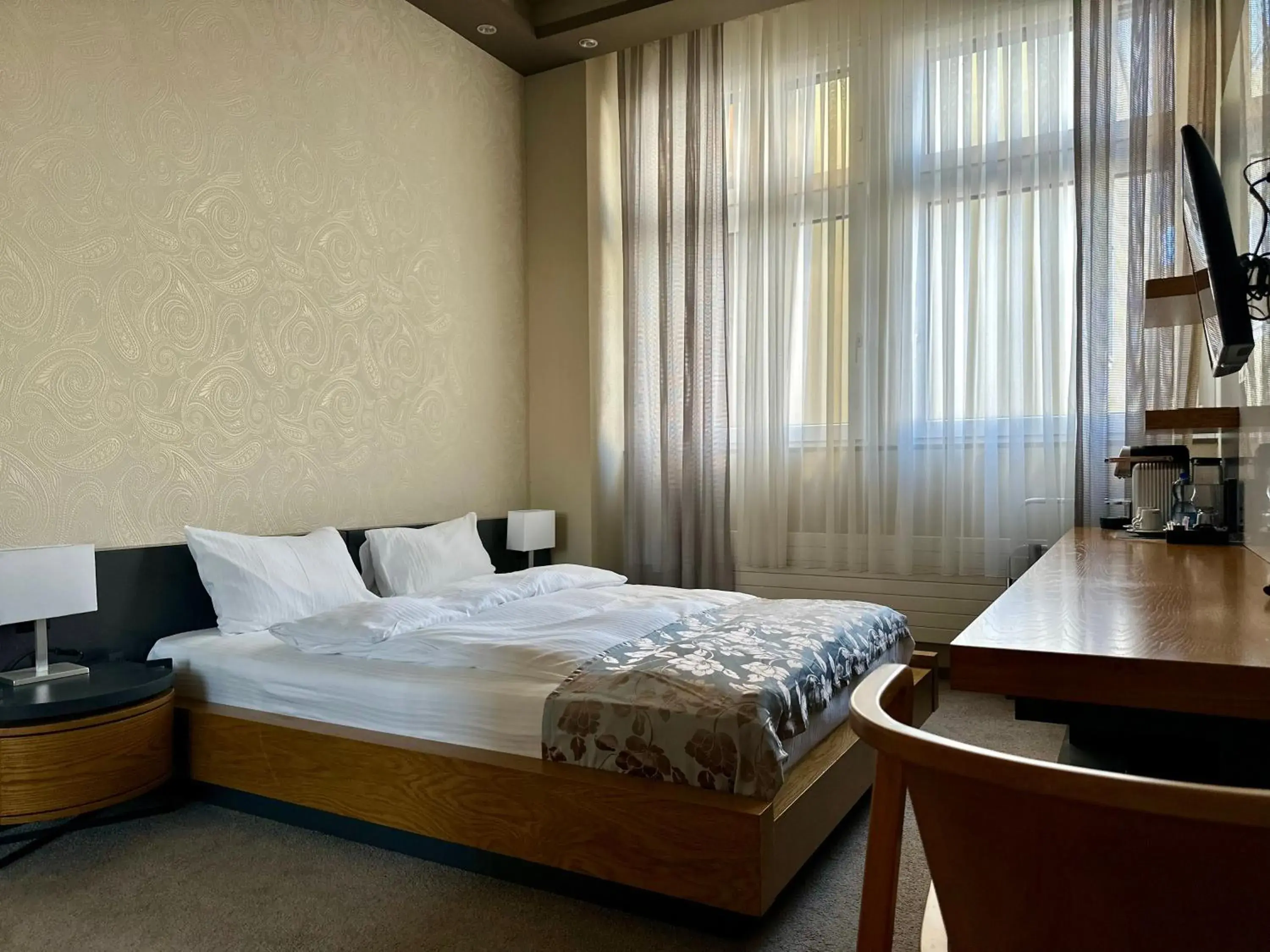 Bed in Plaza Hotel Winterthur Bed in Plaza Hotel Winterthur