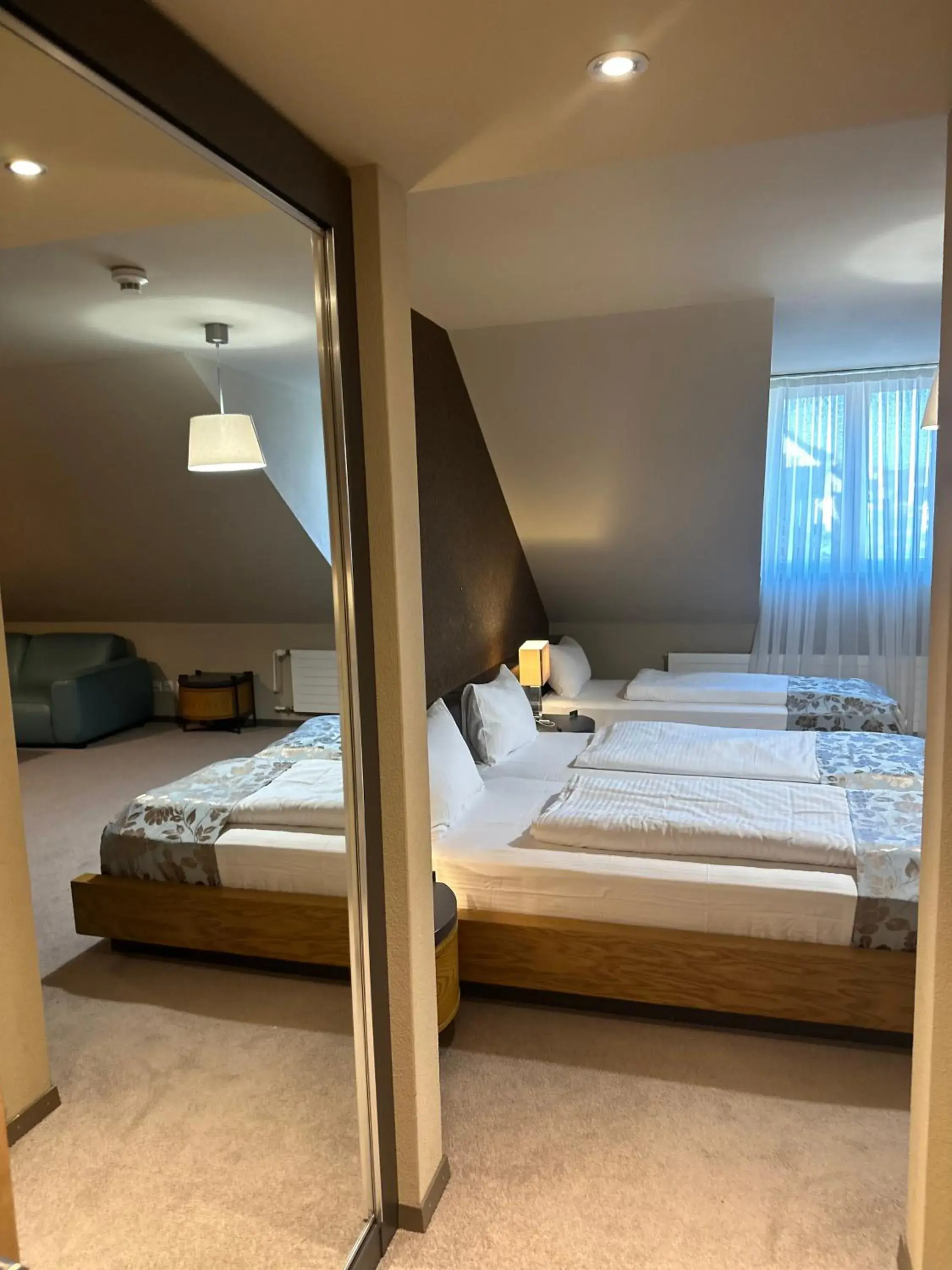 Bed in Plaza Hotel Winterthur Bed in Plaza Hotel Winterthur