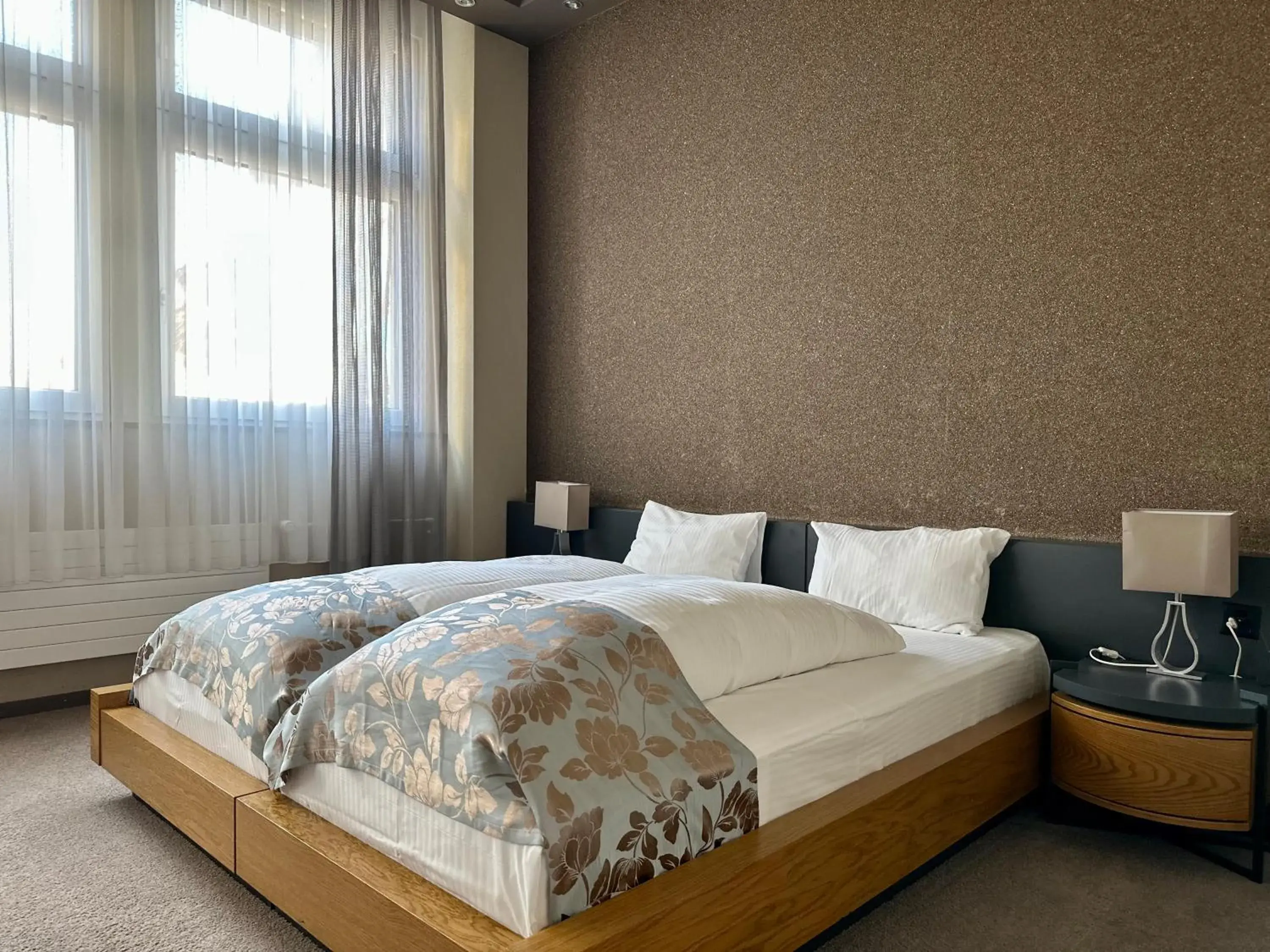 Bed in Plaza Hotel Winterthur Bed in Plaza Hotel Winterthur