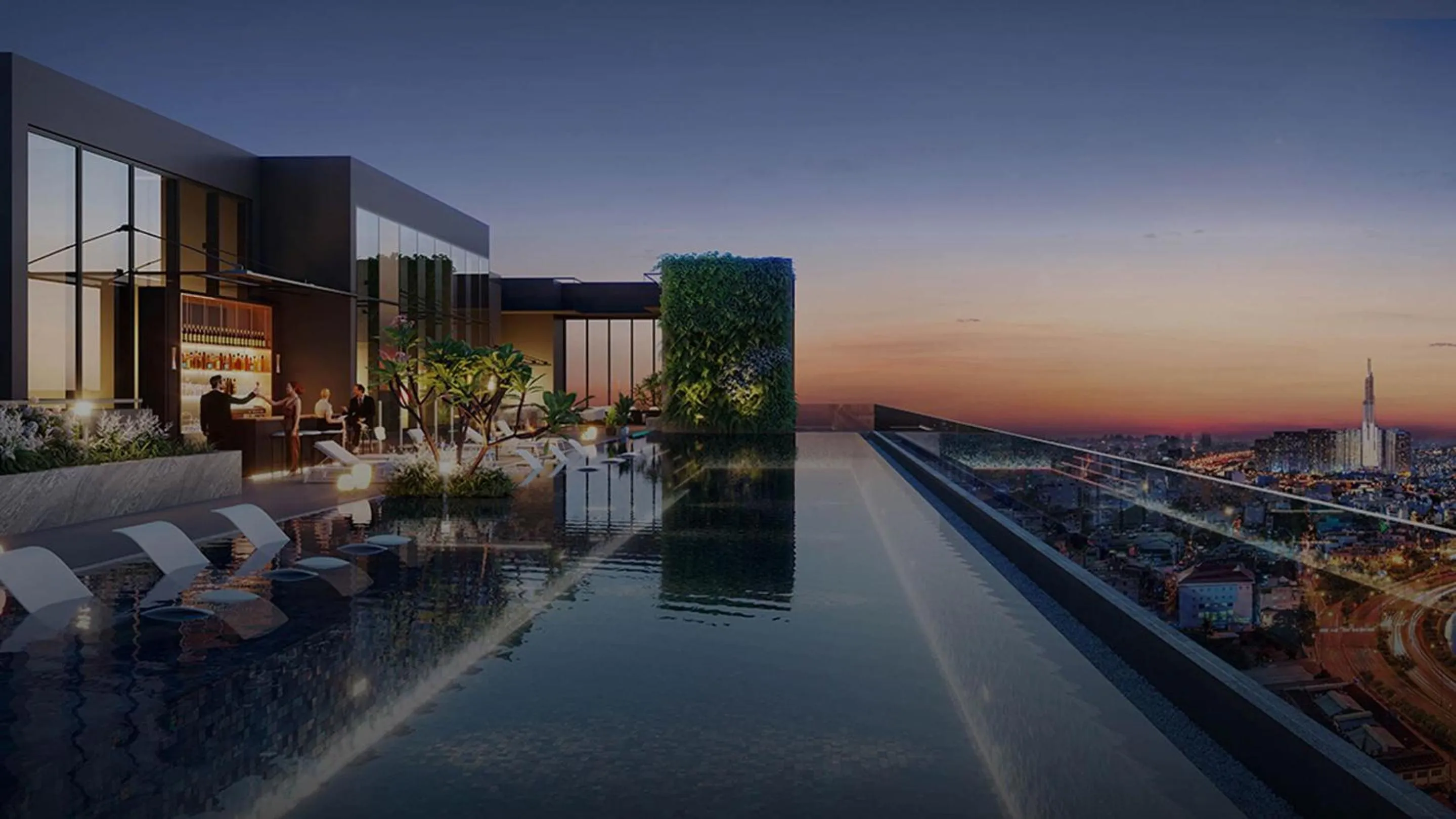 Swimming pool in Lancaster Legacy Hotel & Apartments