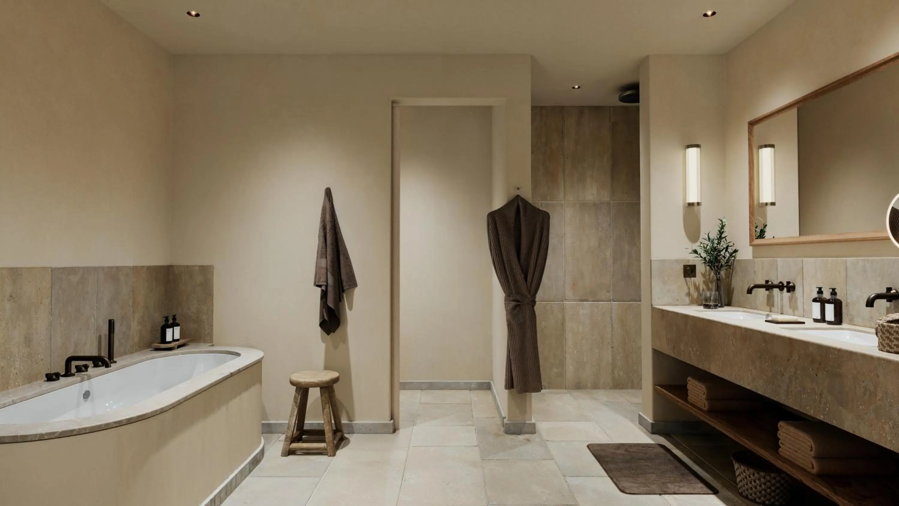 Shower in Zannier Île de Bendor