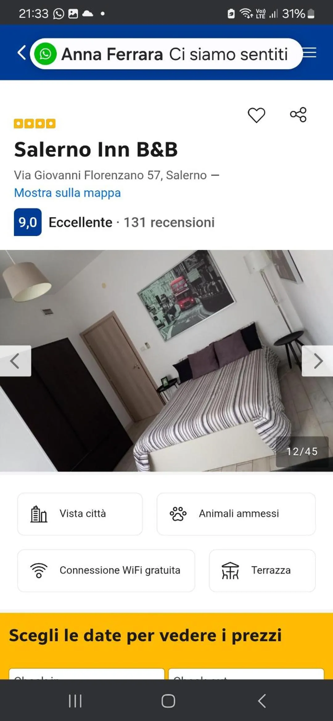 Salerno Inn B&B