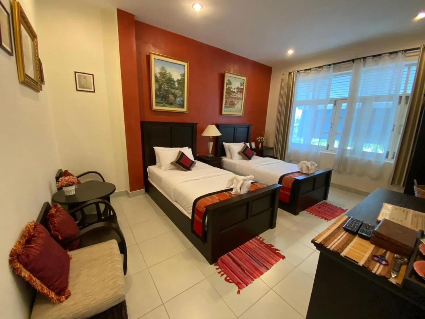 Bed in The Journey House Lifestyle Boutique Hotel