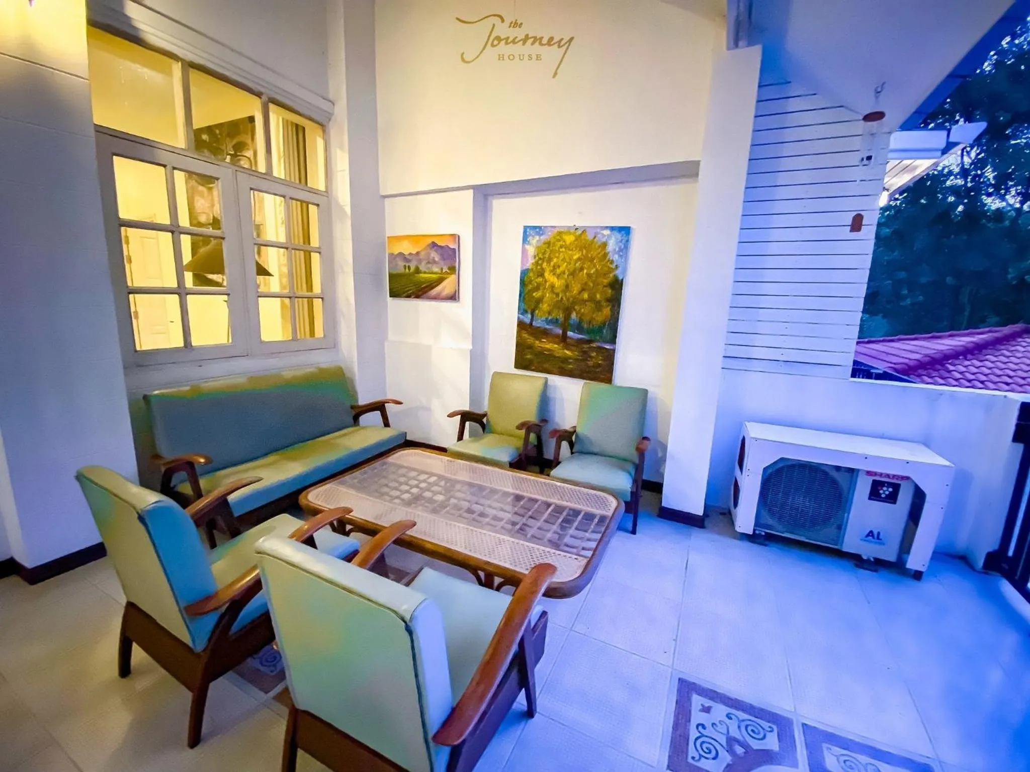 Patio in The Journey House Lifestyle Boutique Hotel