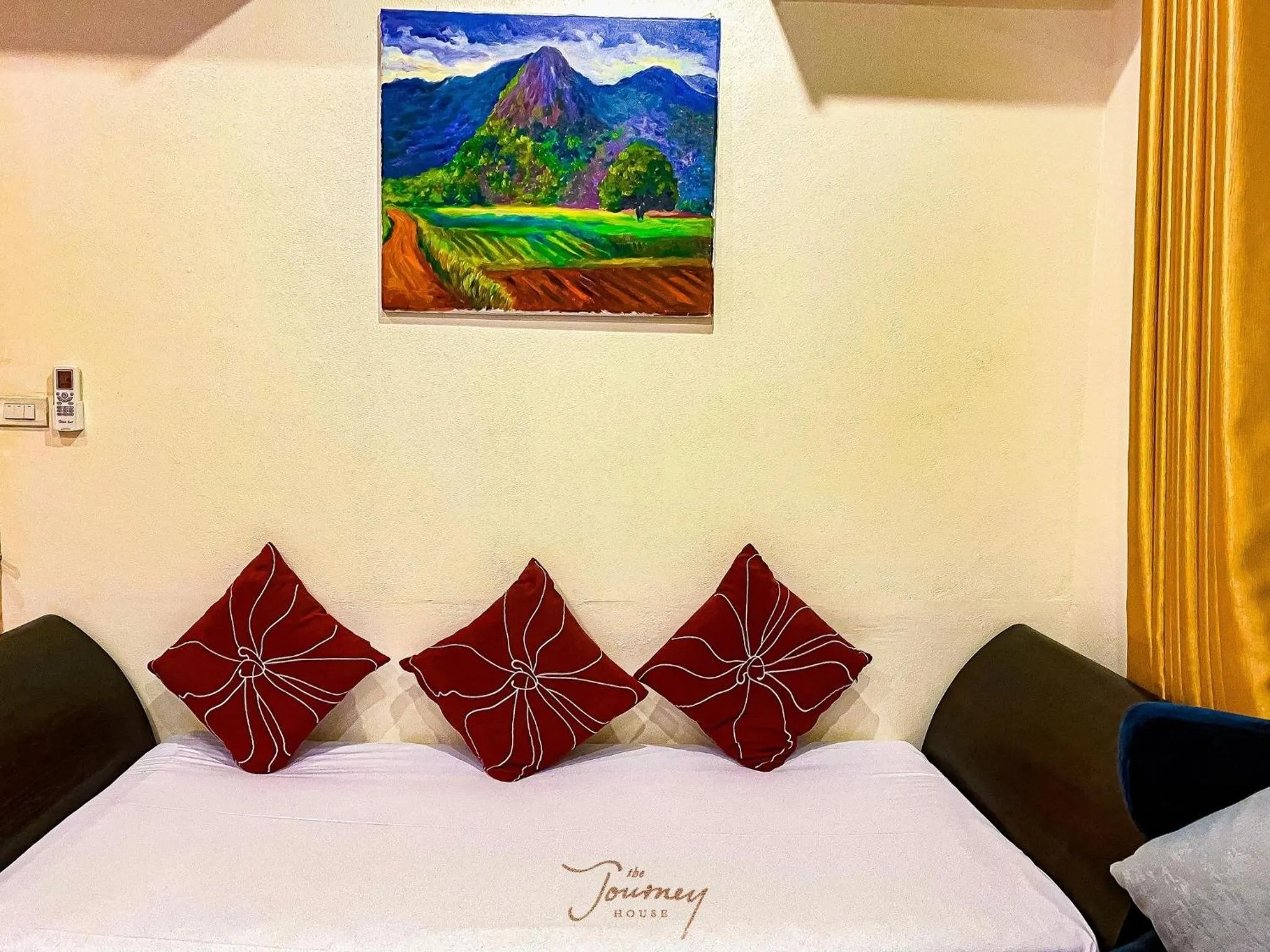 Seating area, Bed in The Journey House Lifestyle Boutique Hotel