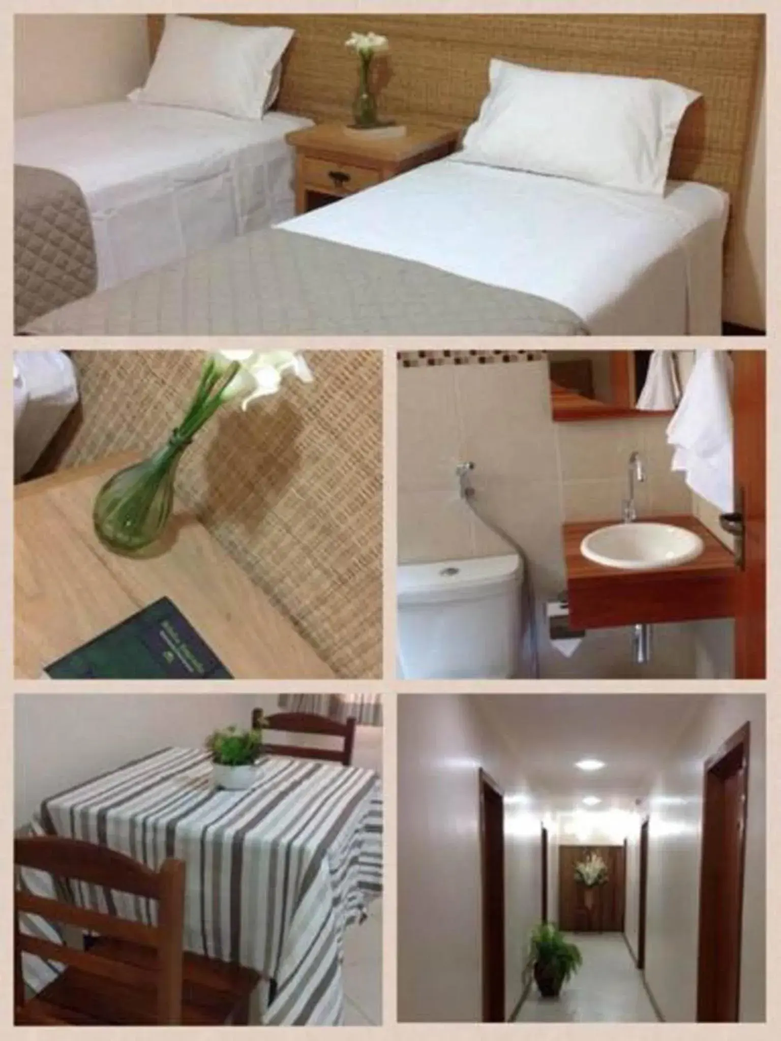 Bed in Hotel Pousada La Belle Bed in Hotel Pousada La Belle