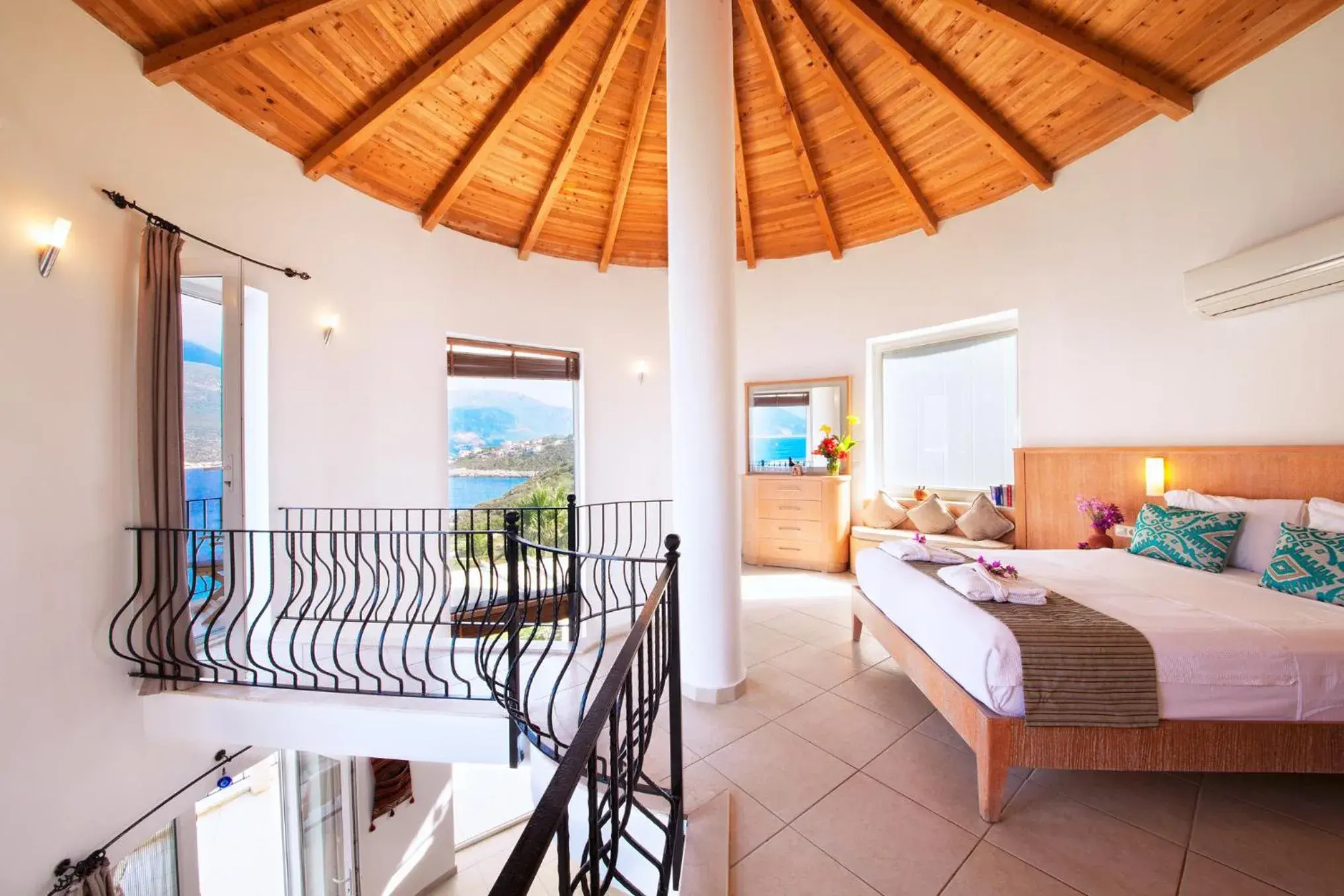 Bed in Mekvin Hotels Deniz Feneri Lighthouse Bed in Mekvin Hotels Deniz Feneri Lighthouse