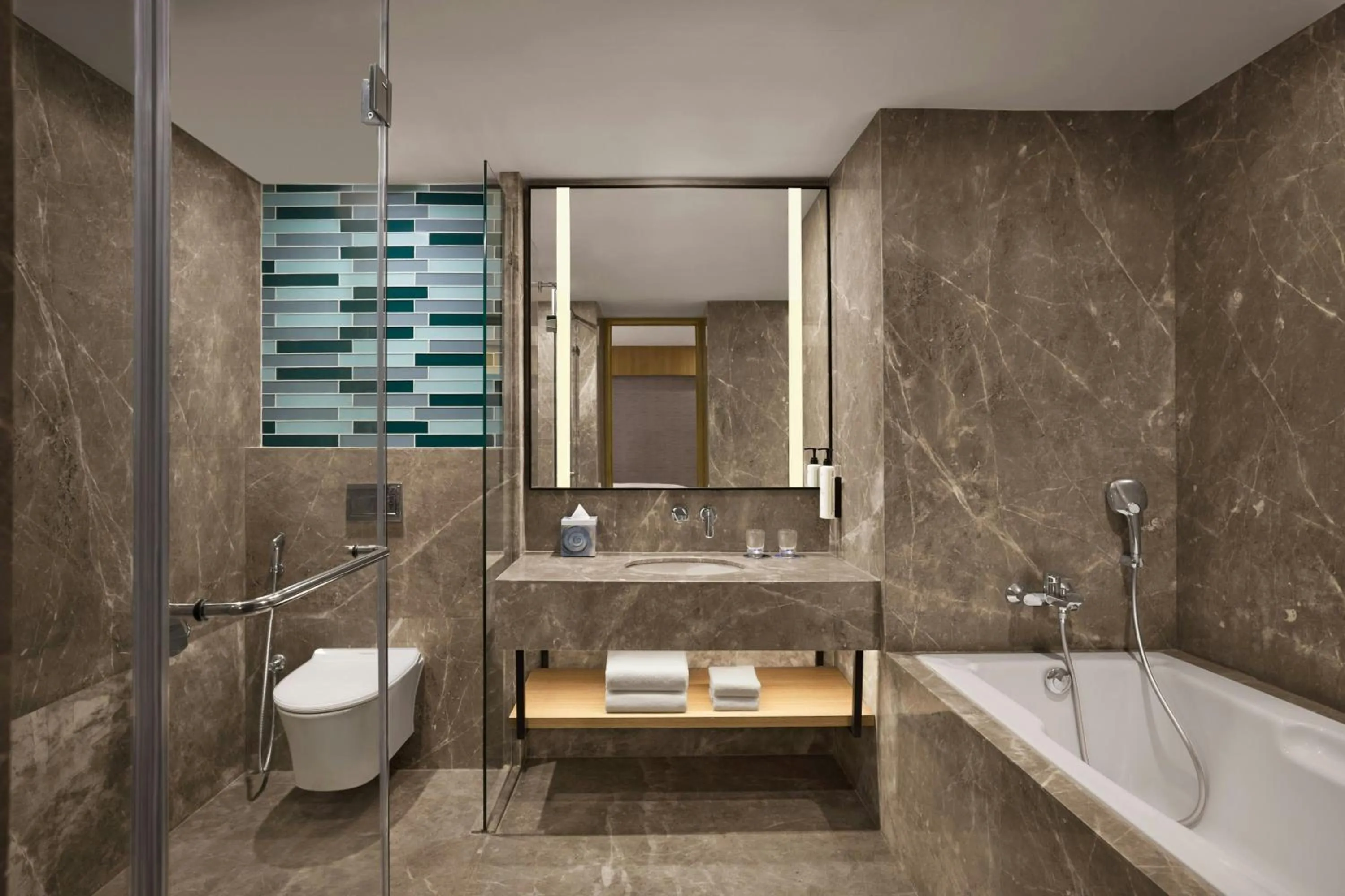 Bathroom in Fairfield by Marriott Mumbai Andheri West