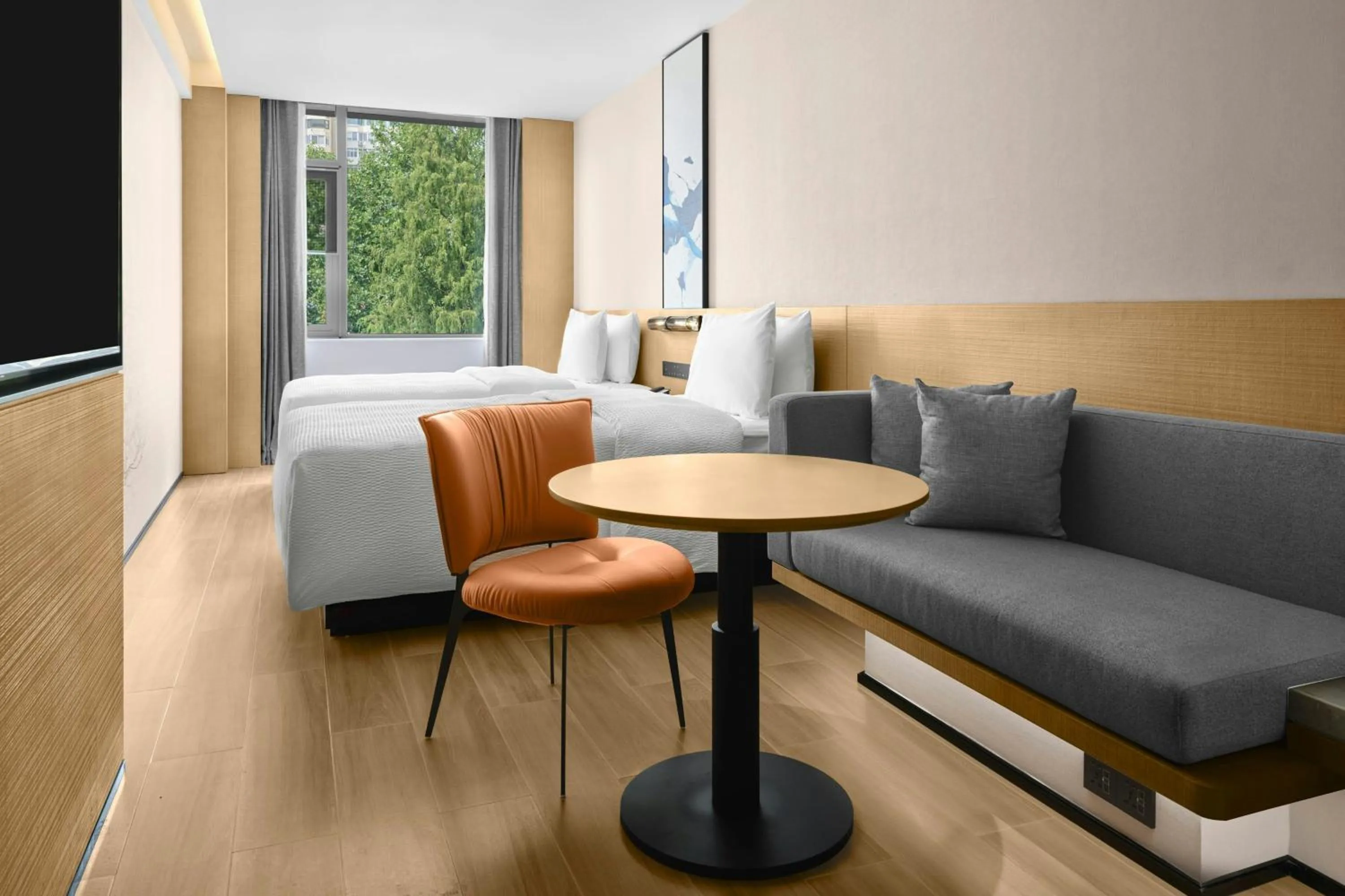 Superior Double Room with Two Double Beds and City View in Fairfield by Marriott Shanghai Xuhui Center