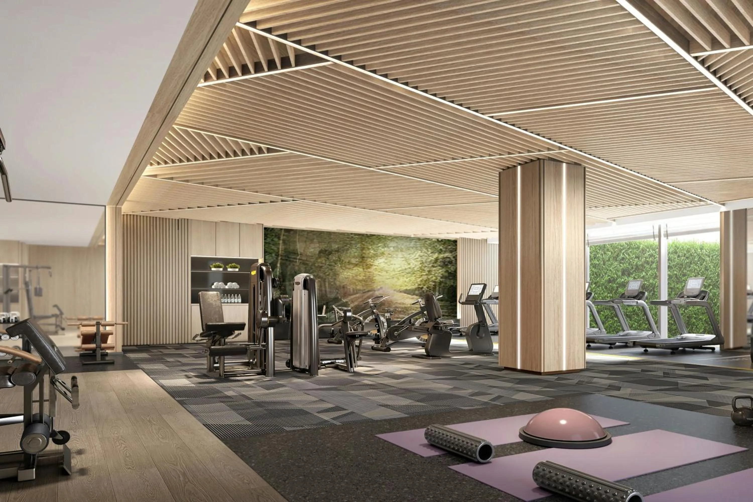 Fitness centre/facilities in The Westin Yichang