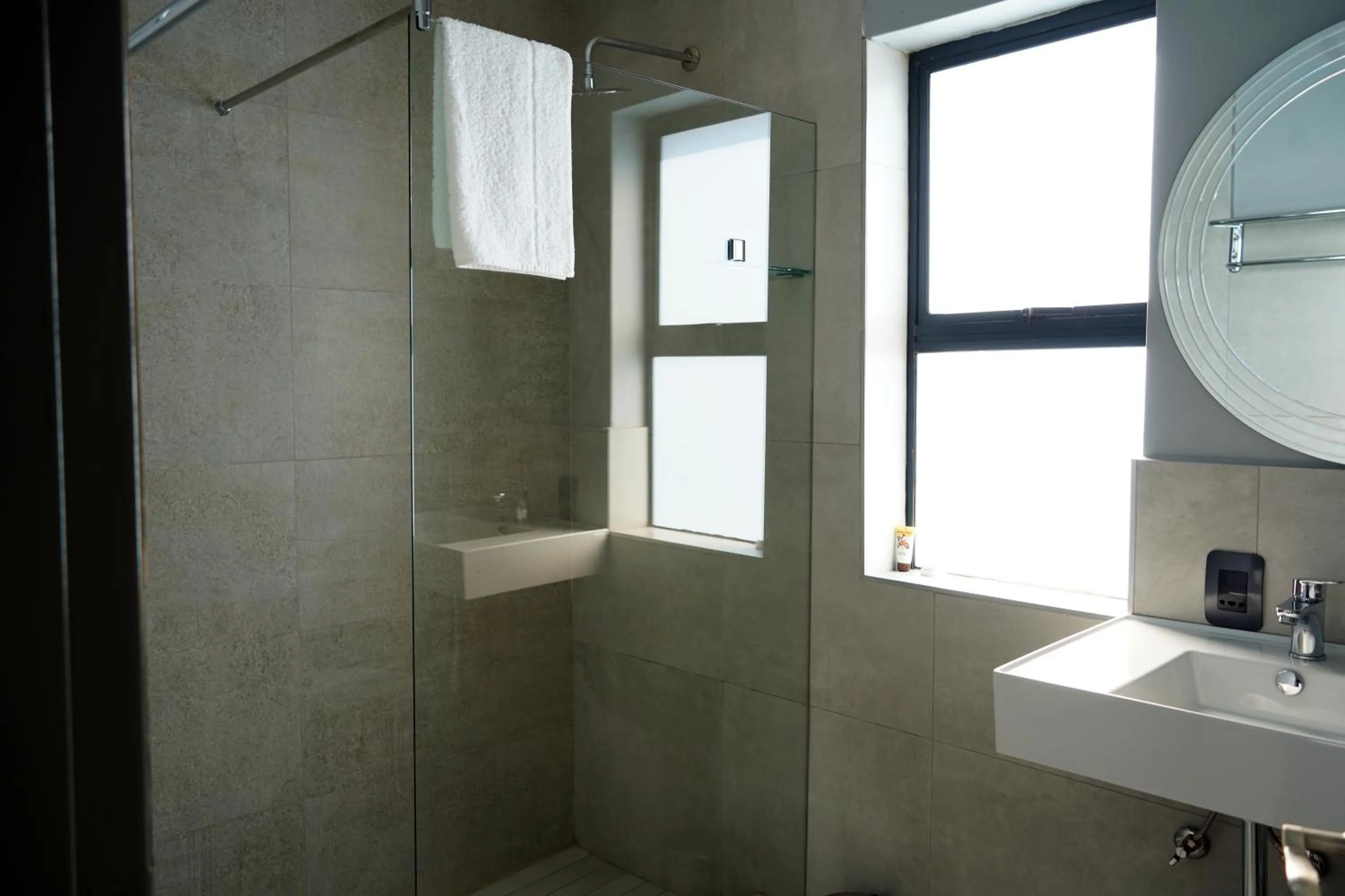 Shower in Khayalami Hotel - Secunda