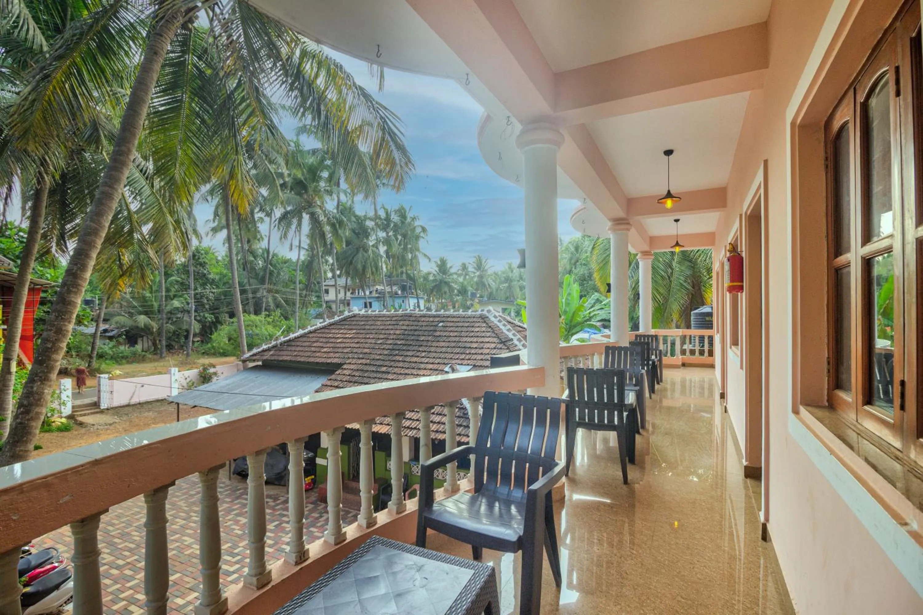 Balcony/Terrace in Hotel Calangute bay
