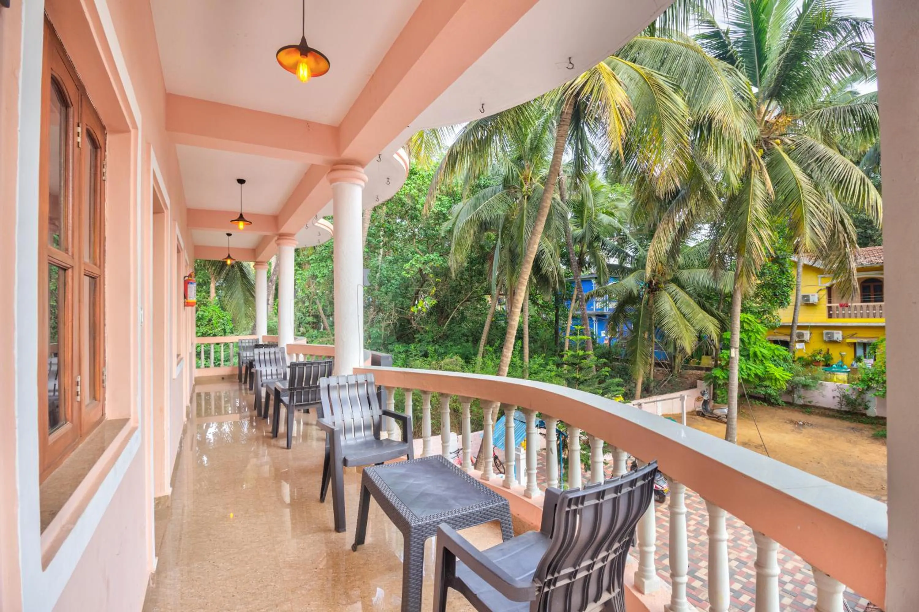Balcony/Terrace in Hotel Calangute bay