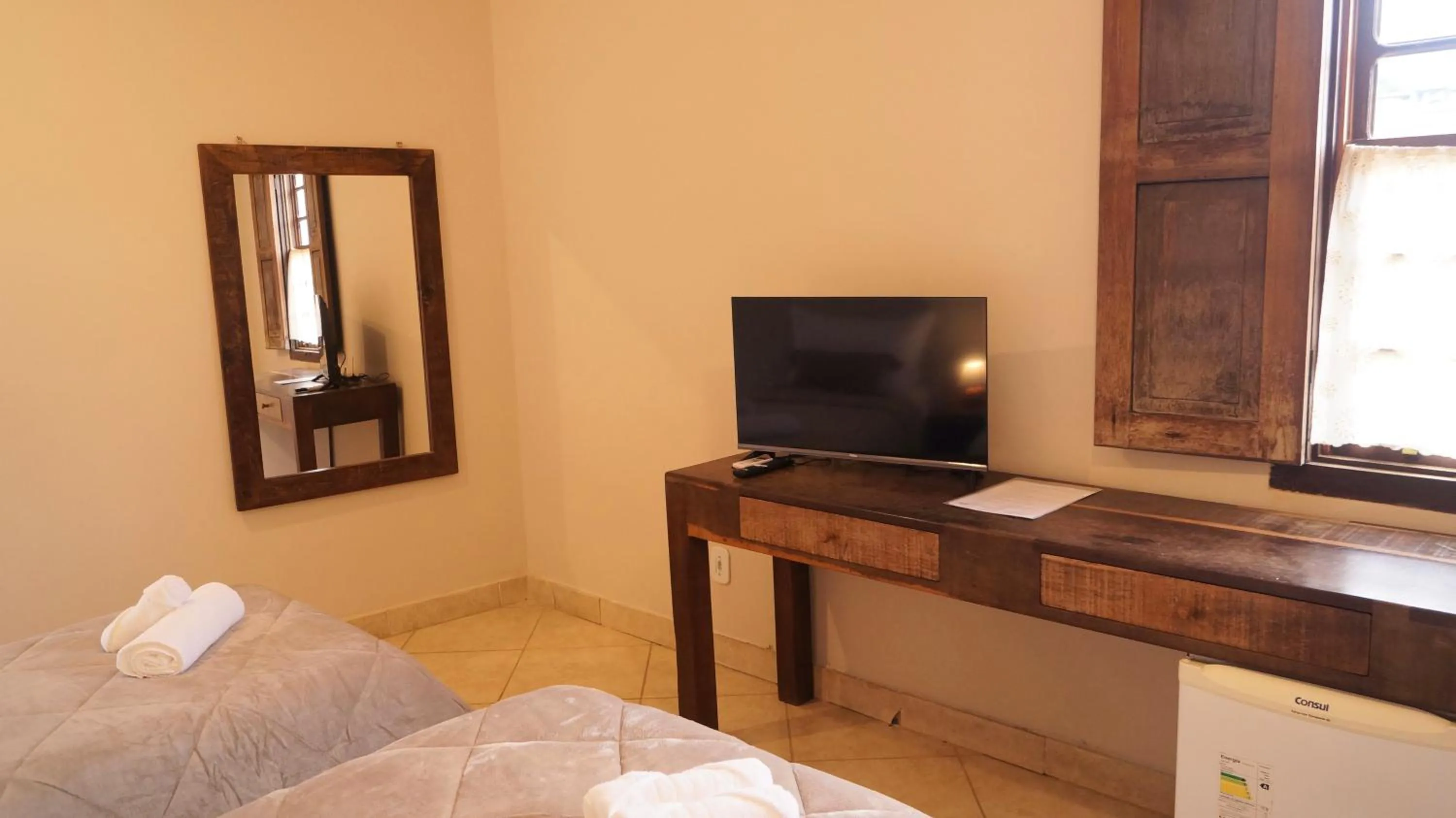 Photo of the whole room, Bed in Recanto das Libélulas Pousada
