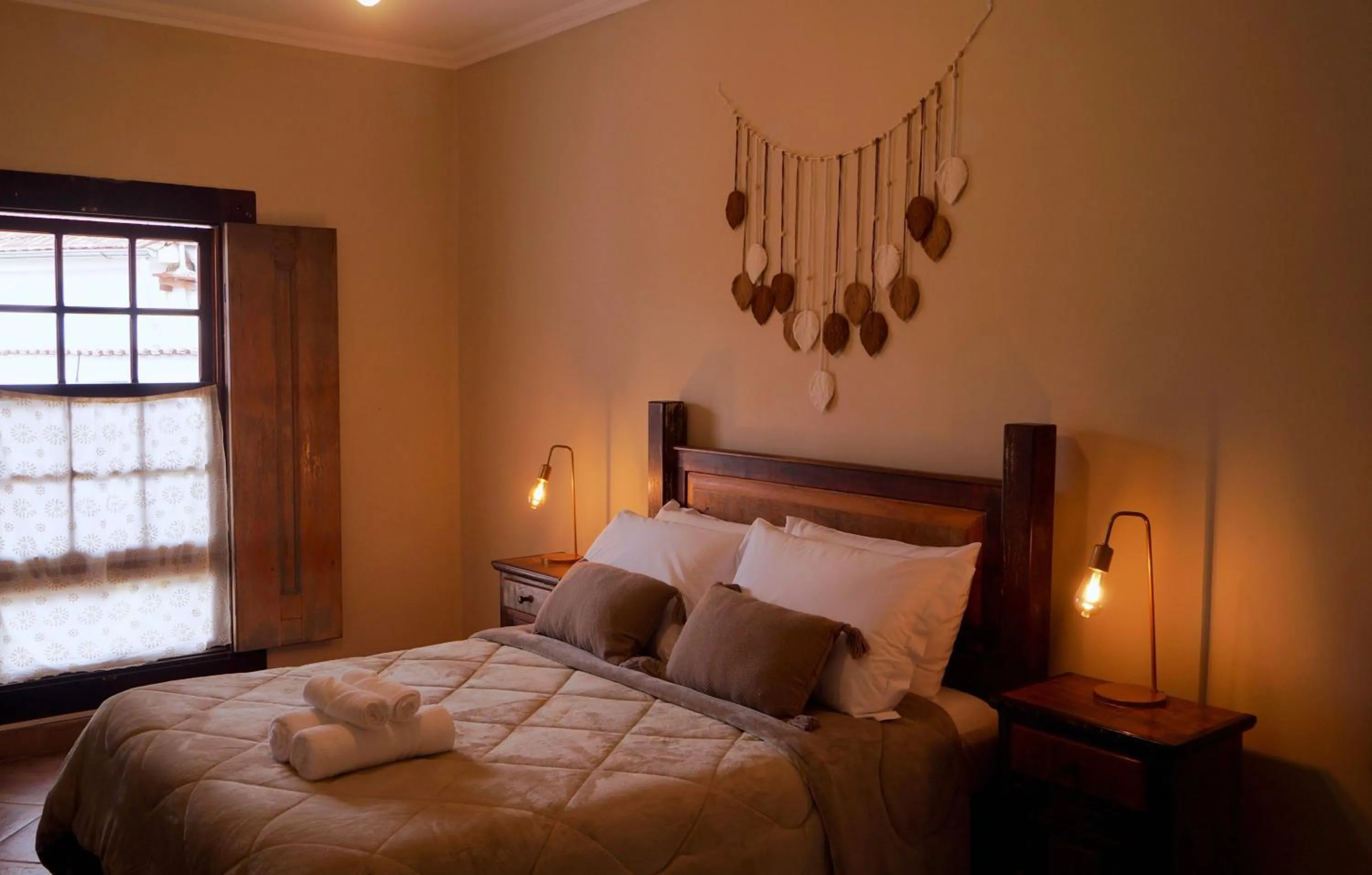 Bedroom, Bed in Recanto das Libélulas Pousada