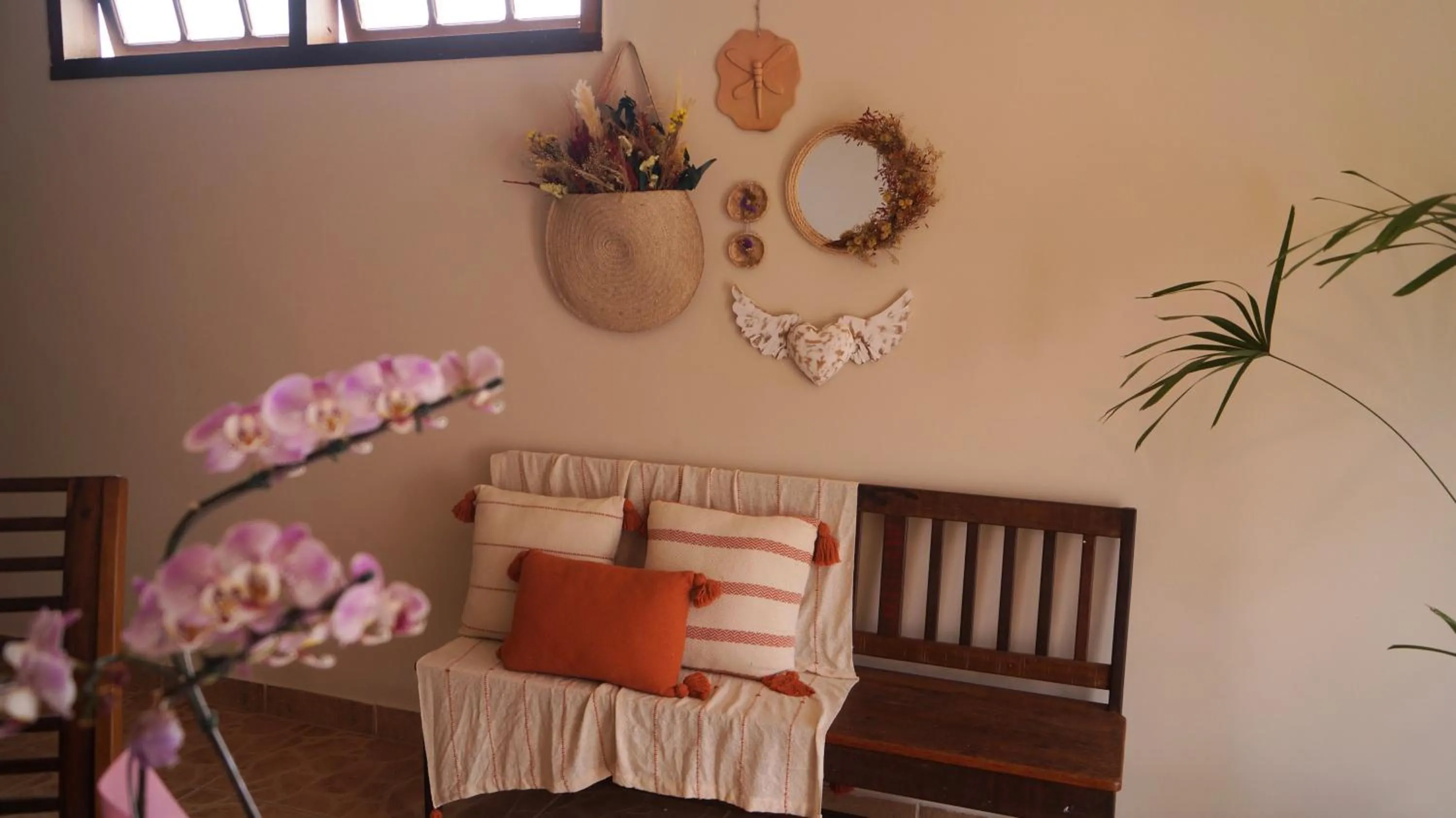 Lobby or reception, Bed in Recanto das Libélulas Pousada