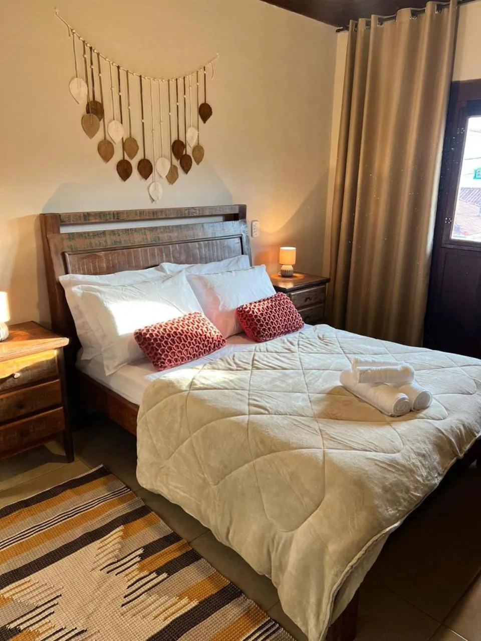 Bedroom, Bed in Recanto das Libélulas Pousada
