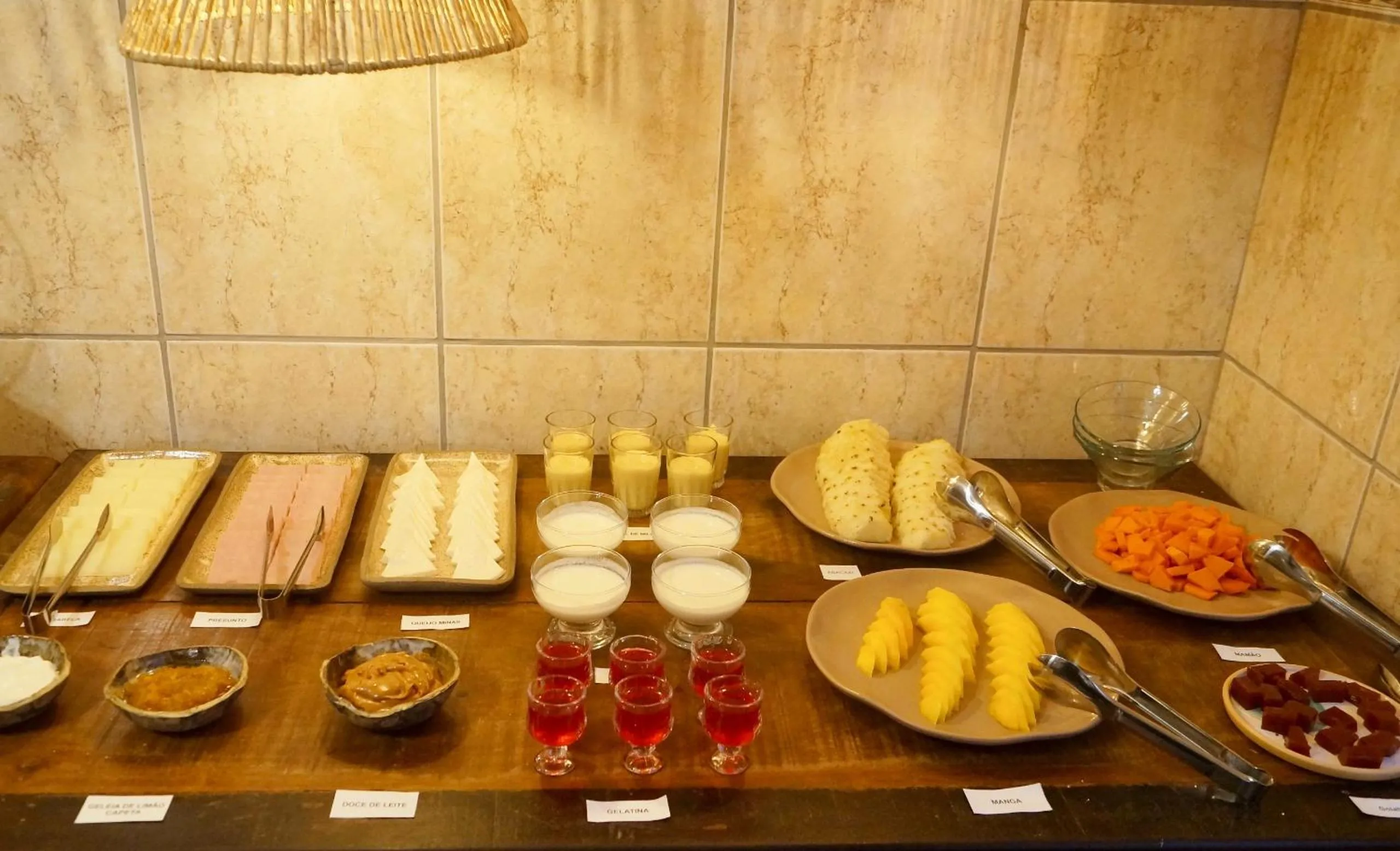 Breakfast in Recanto das Libélulas Pousada
