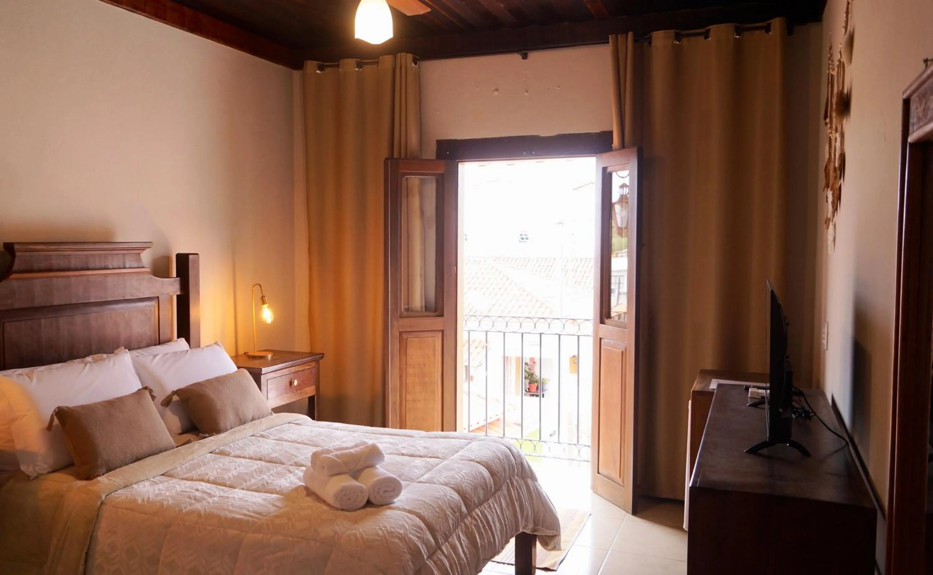 Photo of the whole room, Bed in Recanto das Libélulas Pousada